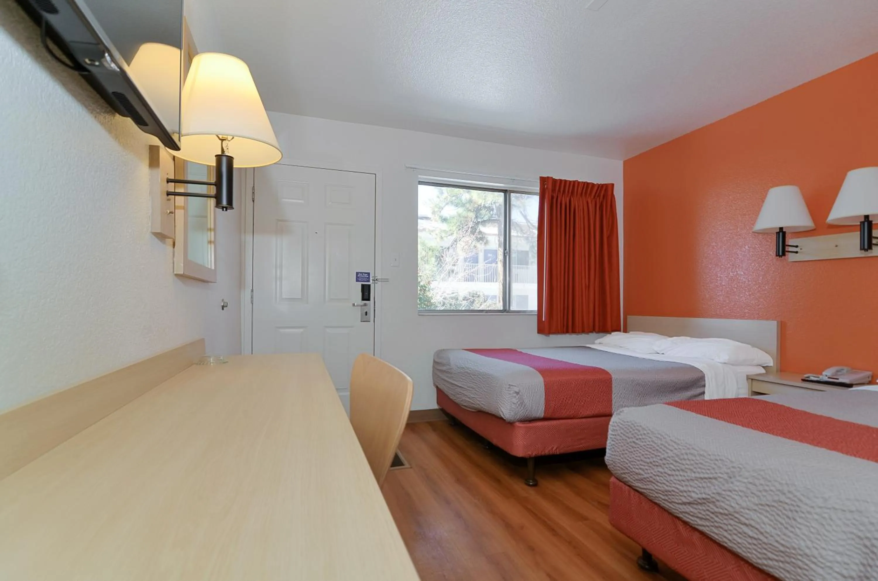 Bedroom, Bed in Motel 6-Big Bear Lake, CA