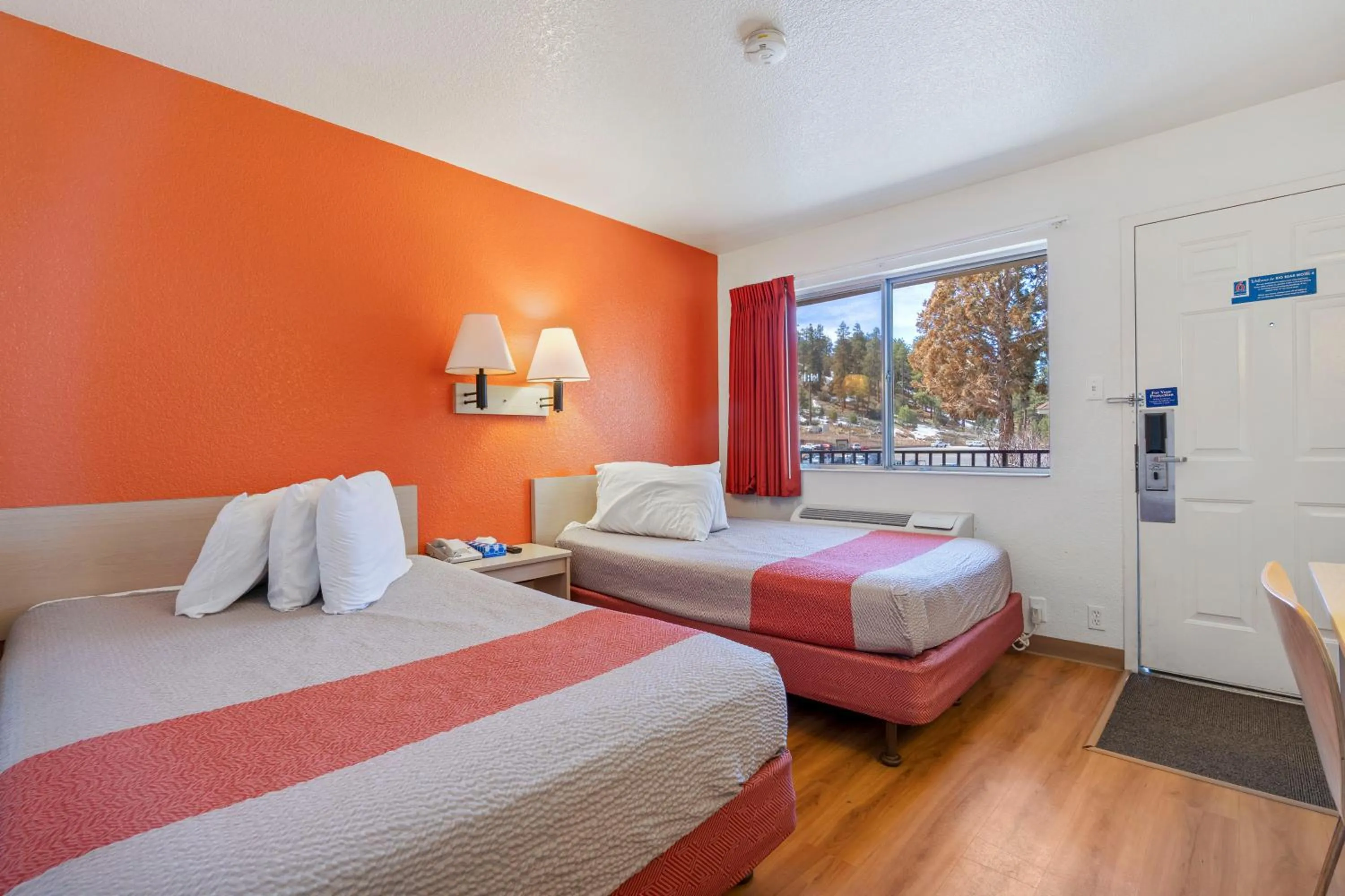 Bedroom, Bed in Motel 6-Big Bear Lake, CA