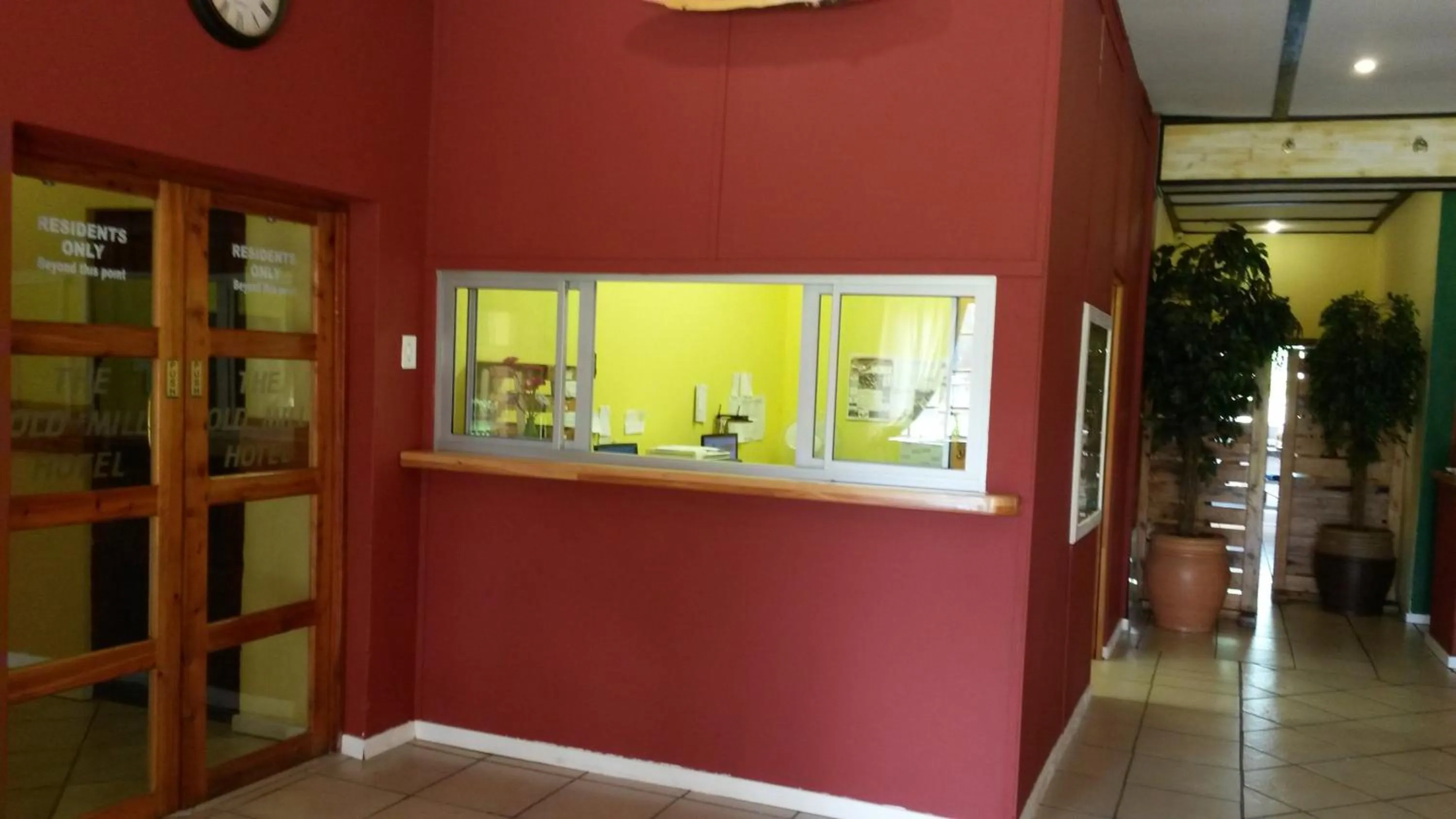 Lobby or reception in The Old Mill Hotel