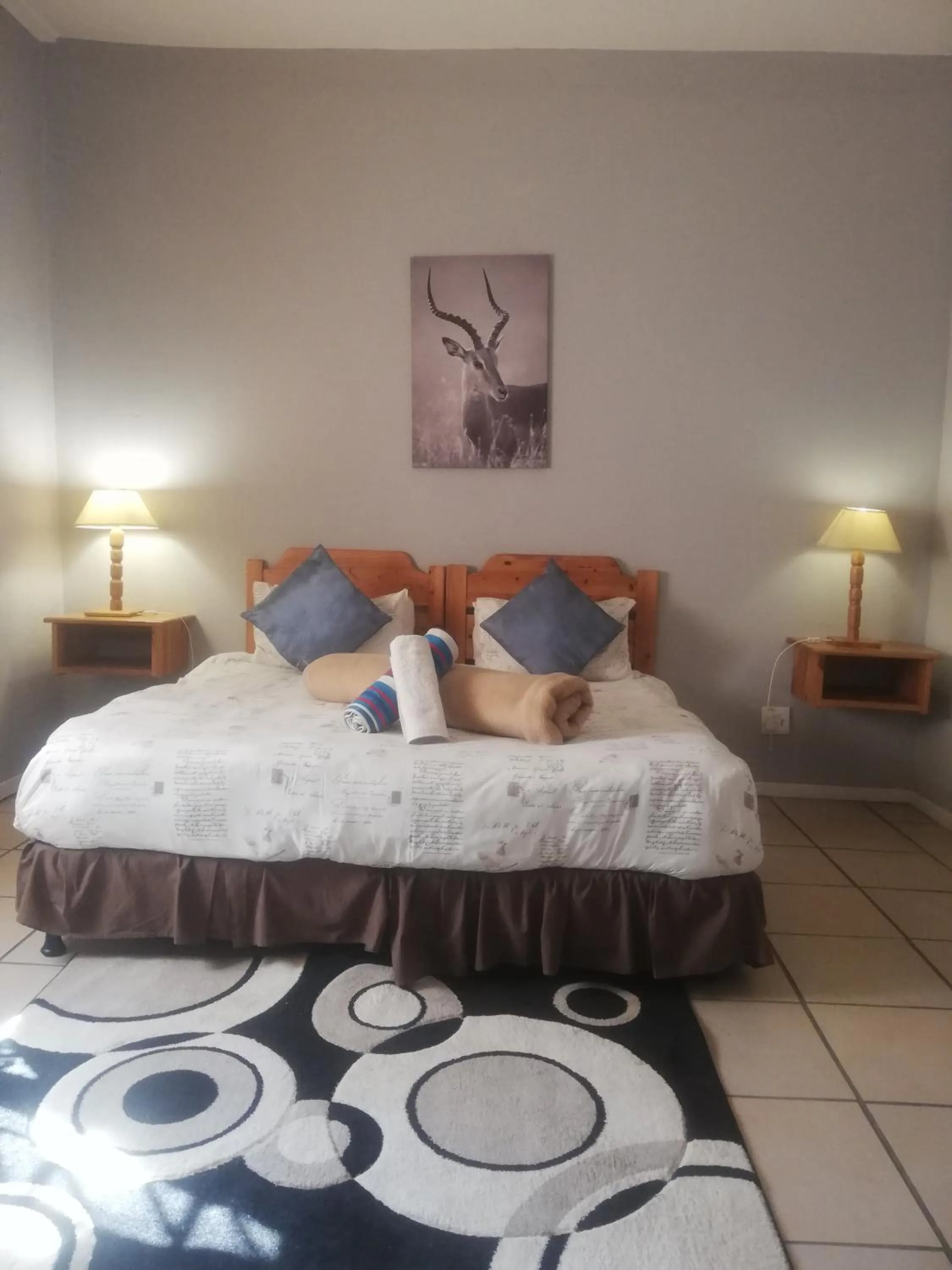 Bed in The Old Mill Hotel