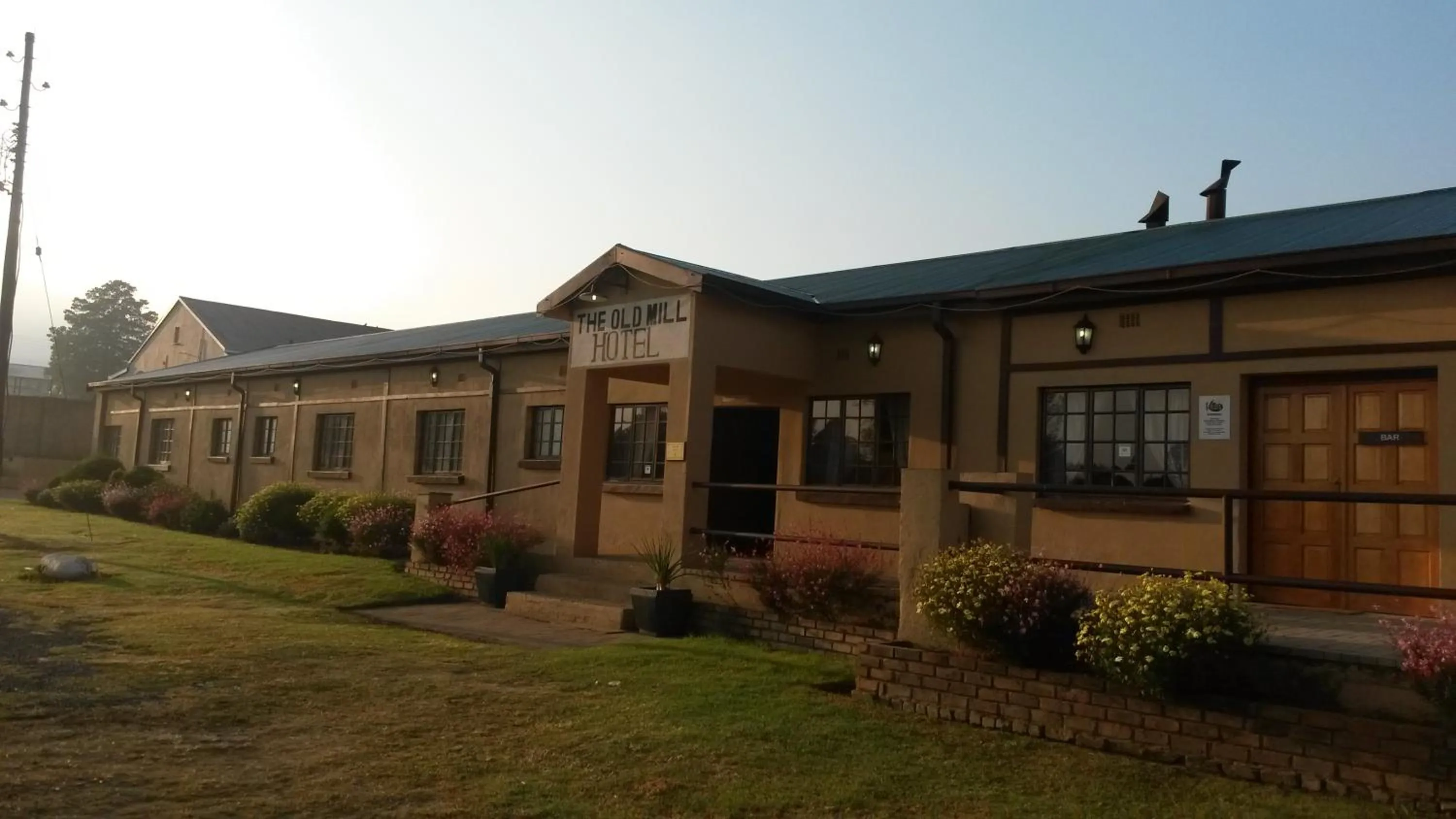 Facade/entrance in The Old Mill Hotel