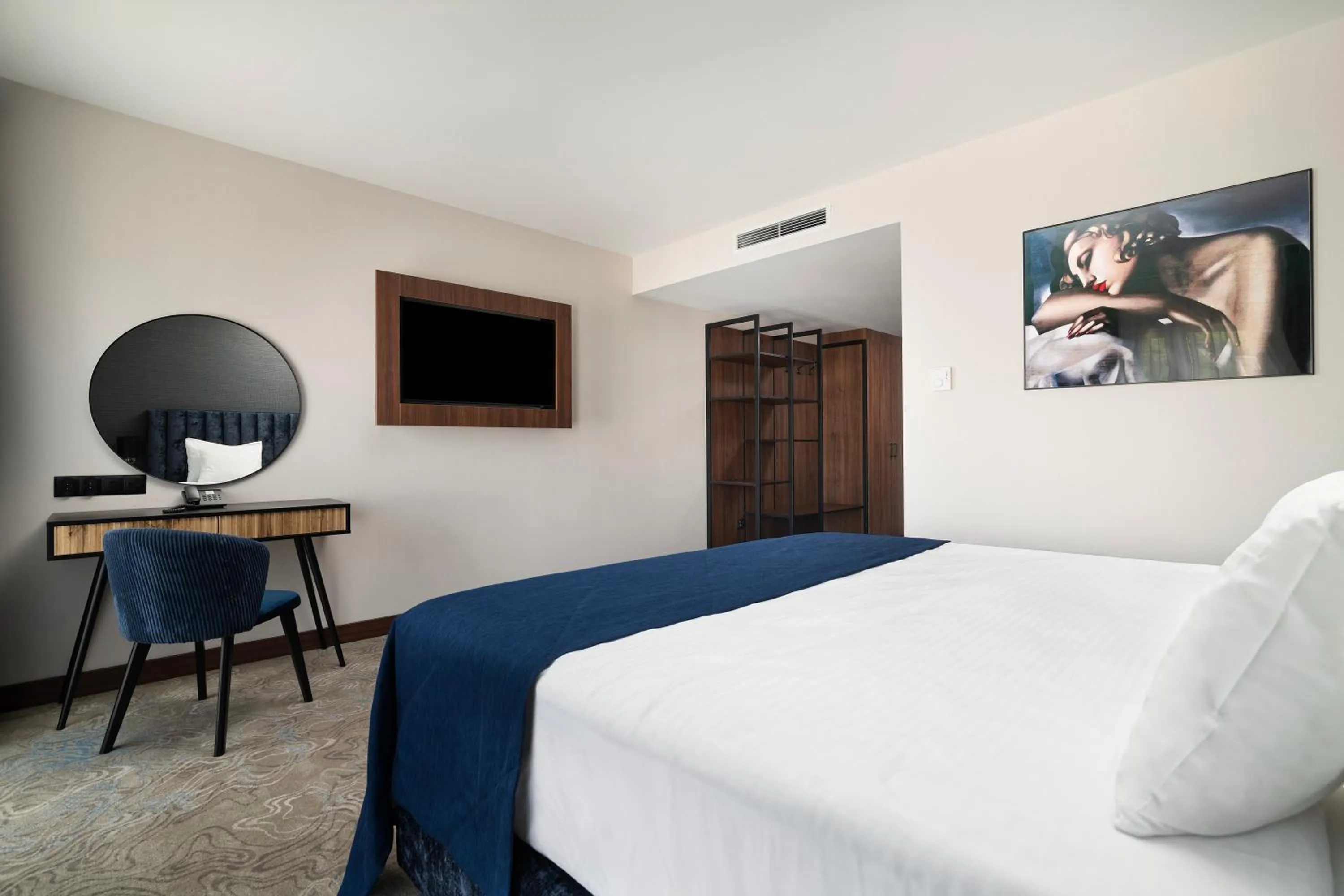 Bed in Focus Hotel Premium Lublin