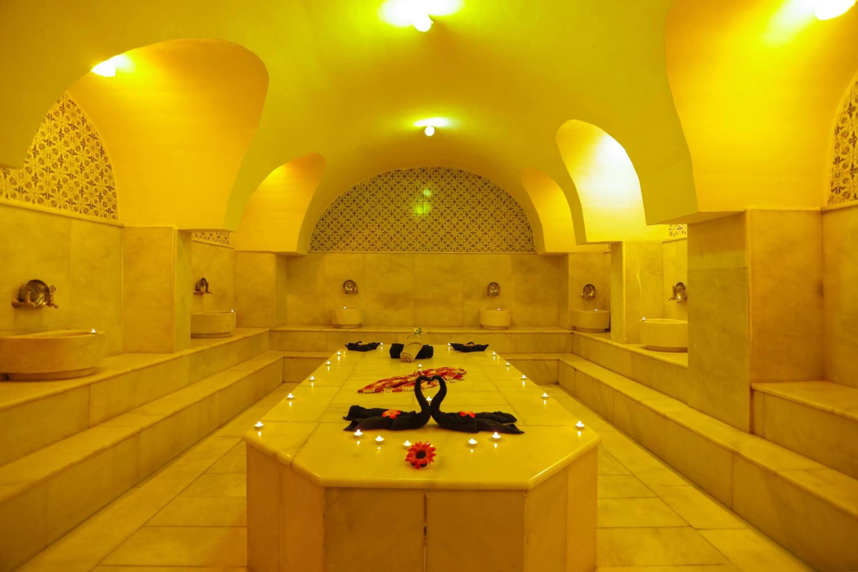 Sauna in Fortezza Beach Resort