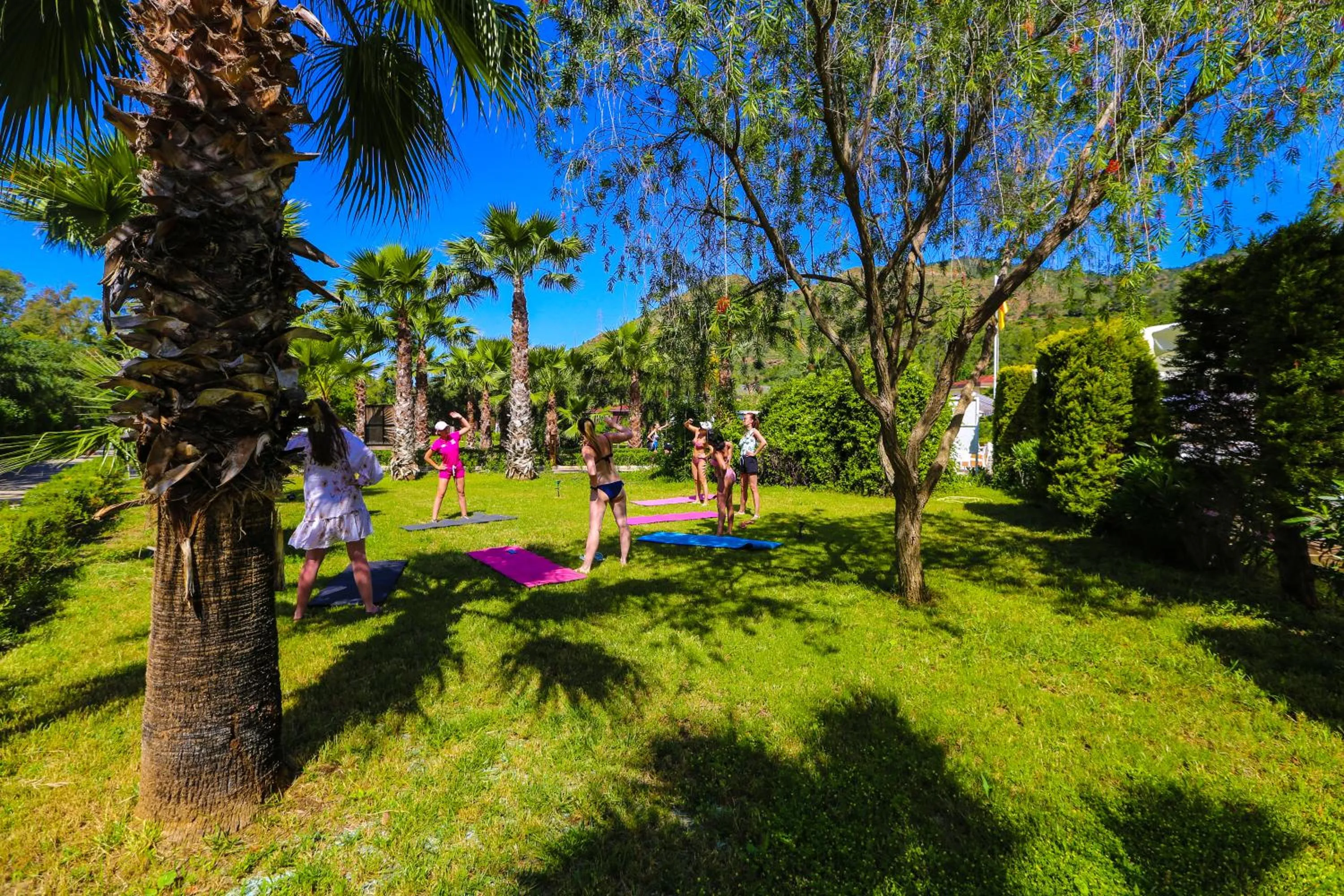 Garden in Fortezza Beach Resort