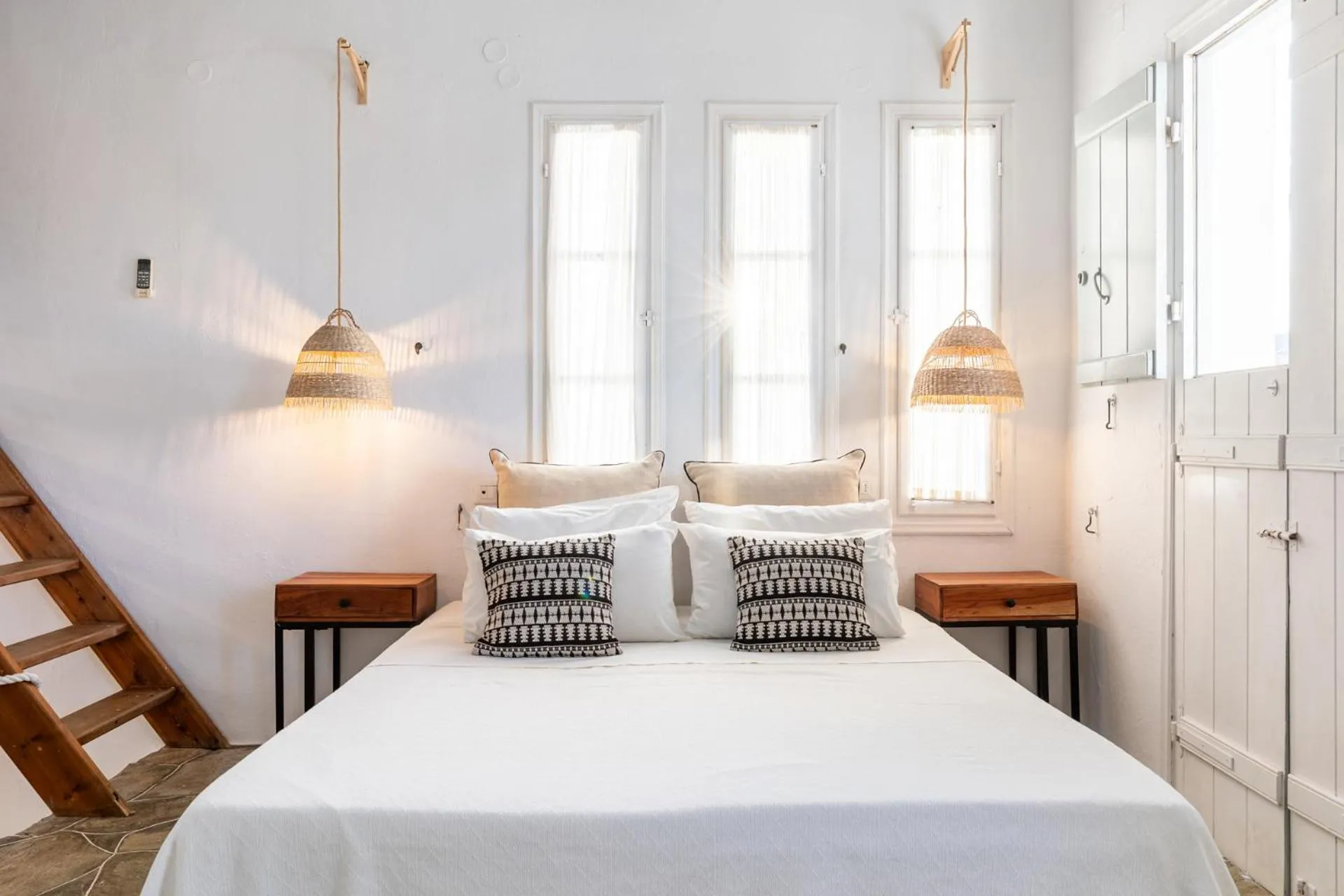 Bed in Lighthouse Hotel