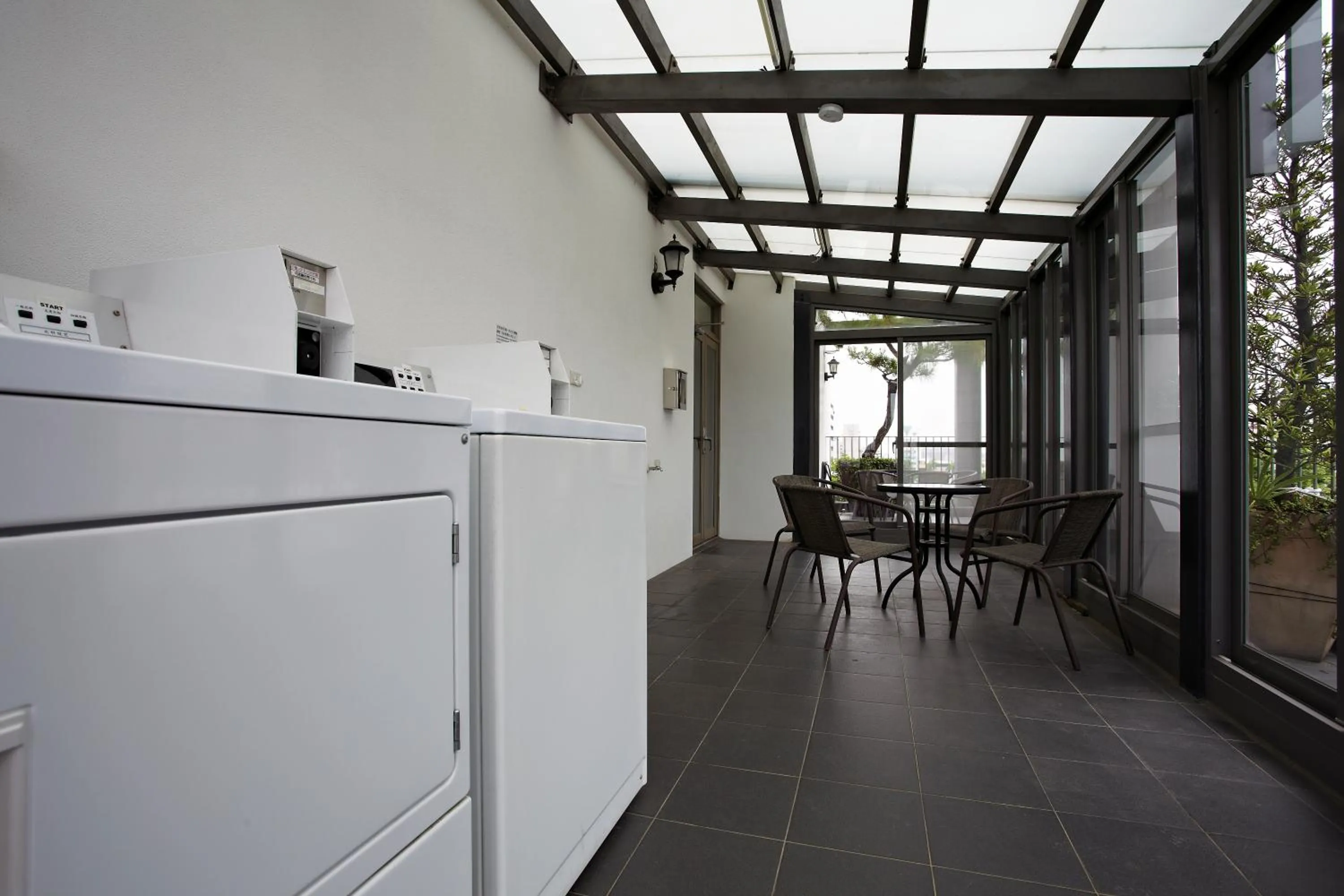 Patio in Micasa Hotel