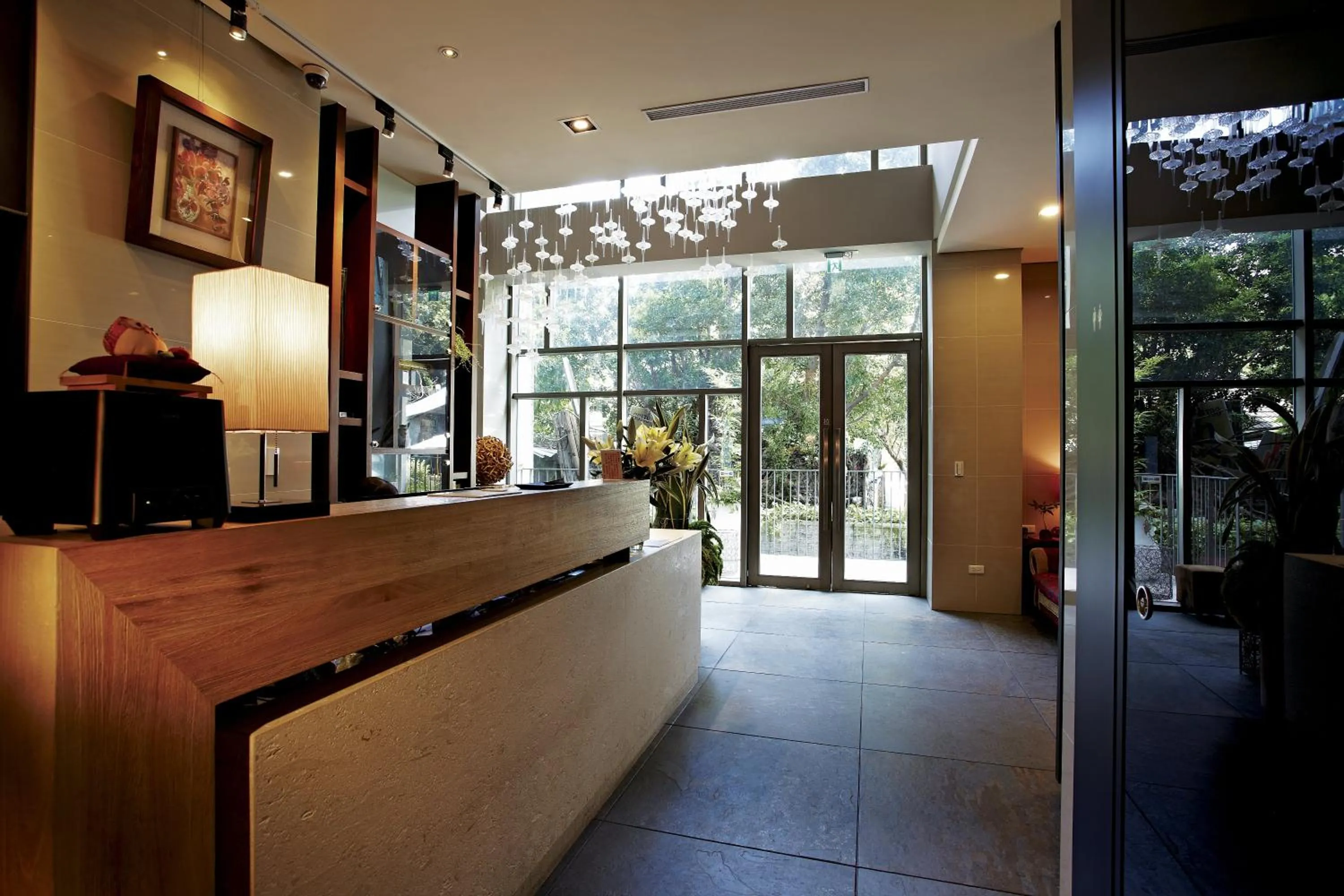 Lobby or reception in Micasa Hotel