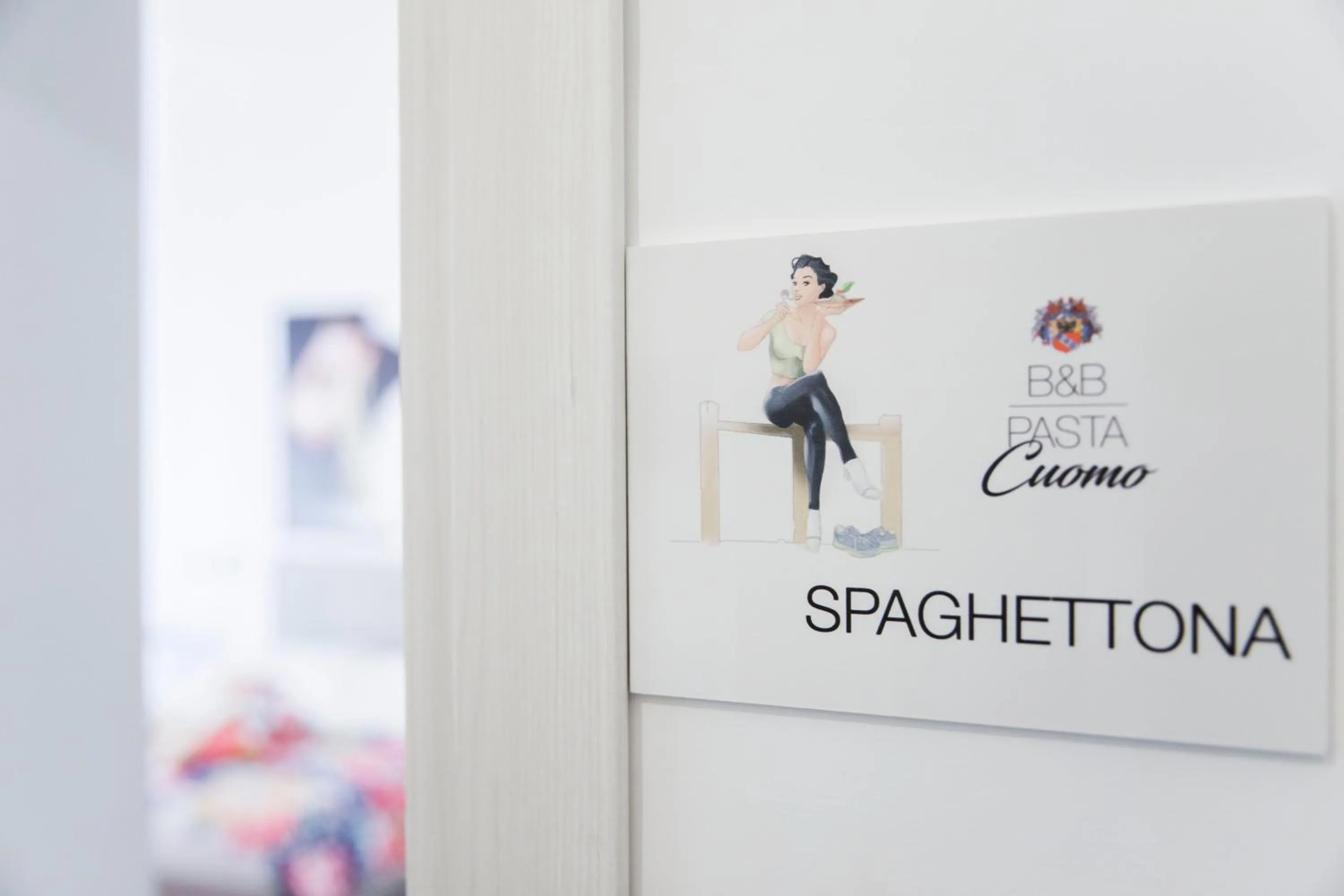 Property logo or sign in b&b Pasta Cuomo