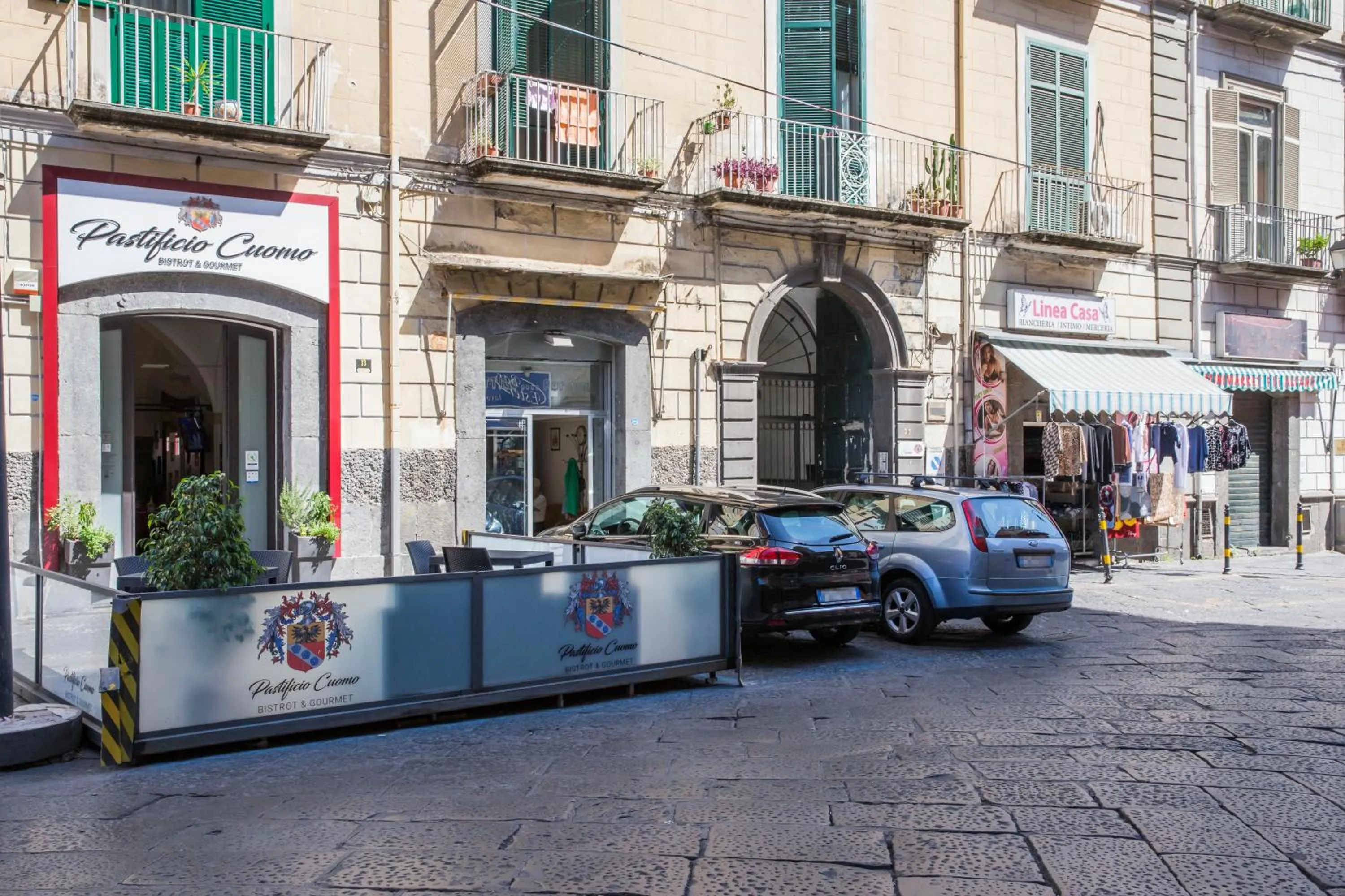 Property building in b&b Pasta Cuomo