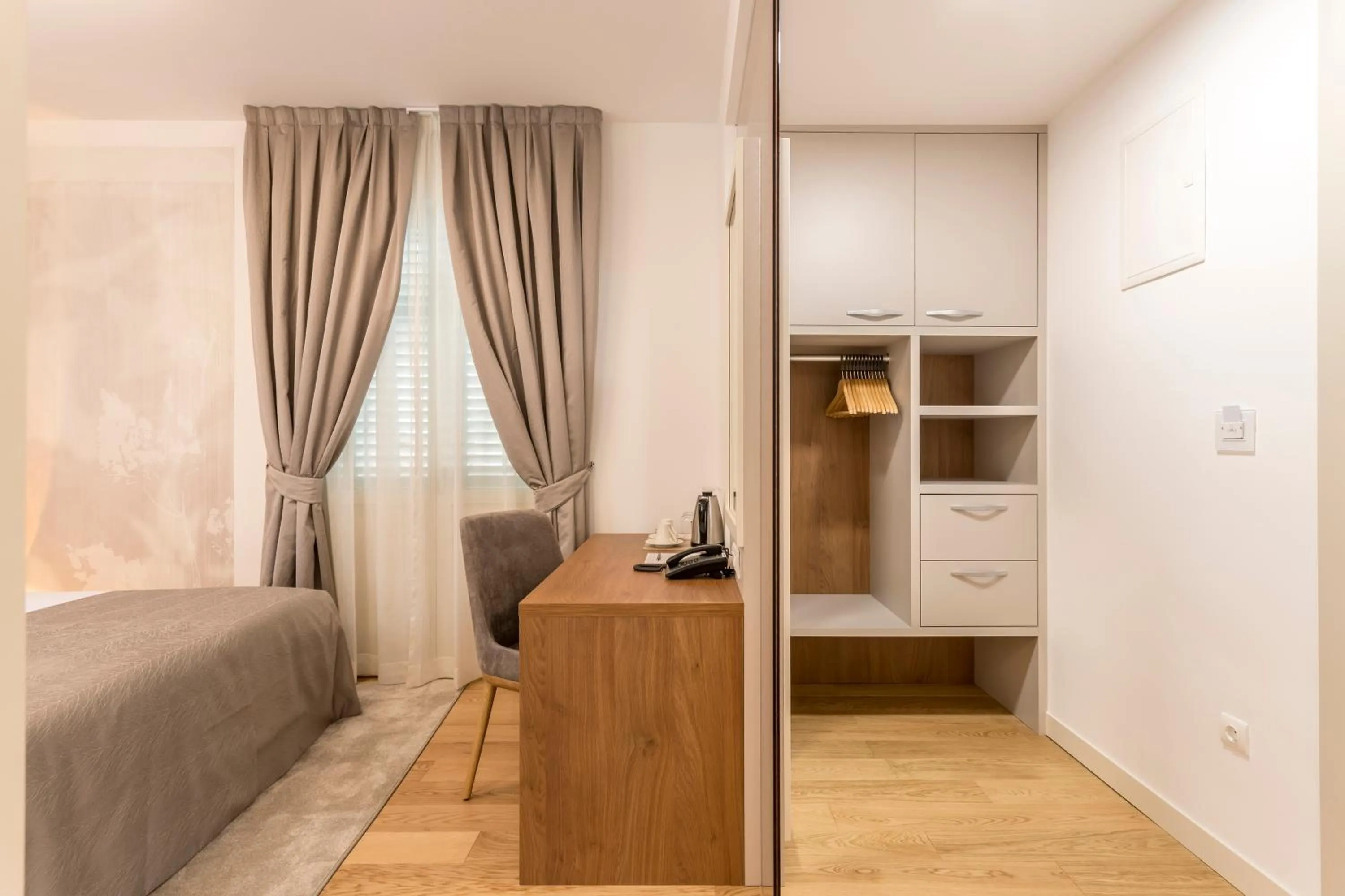 Bedroom, Bed in Residence Stine