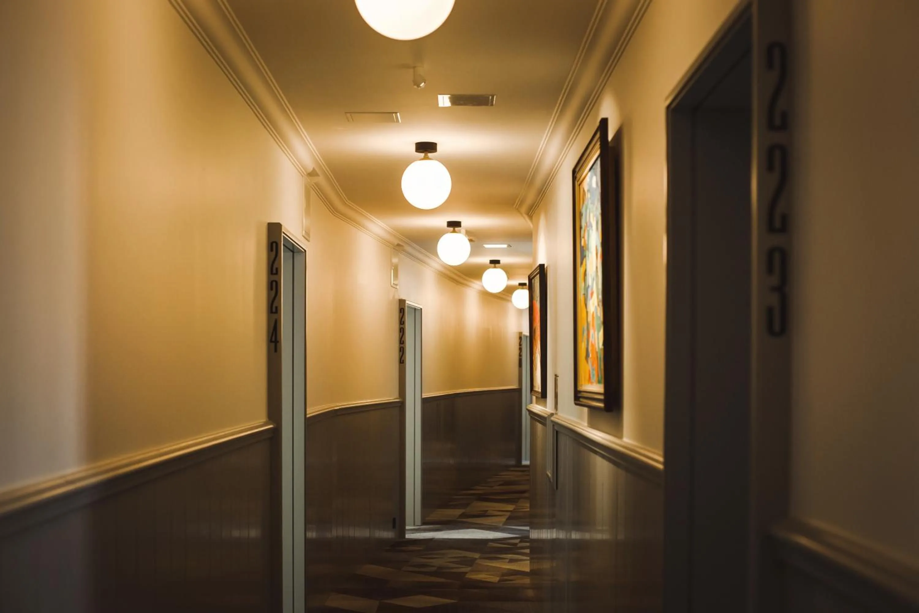 Decorative detail in Art Hotel Roma