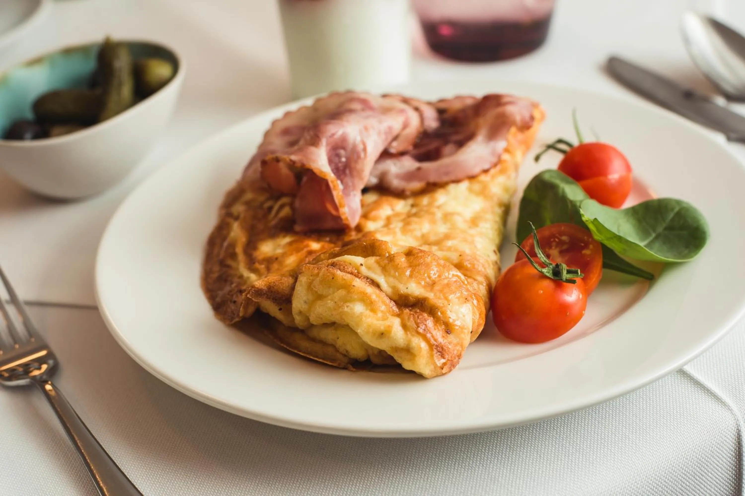 Food close-up in Art Hotel Roma