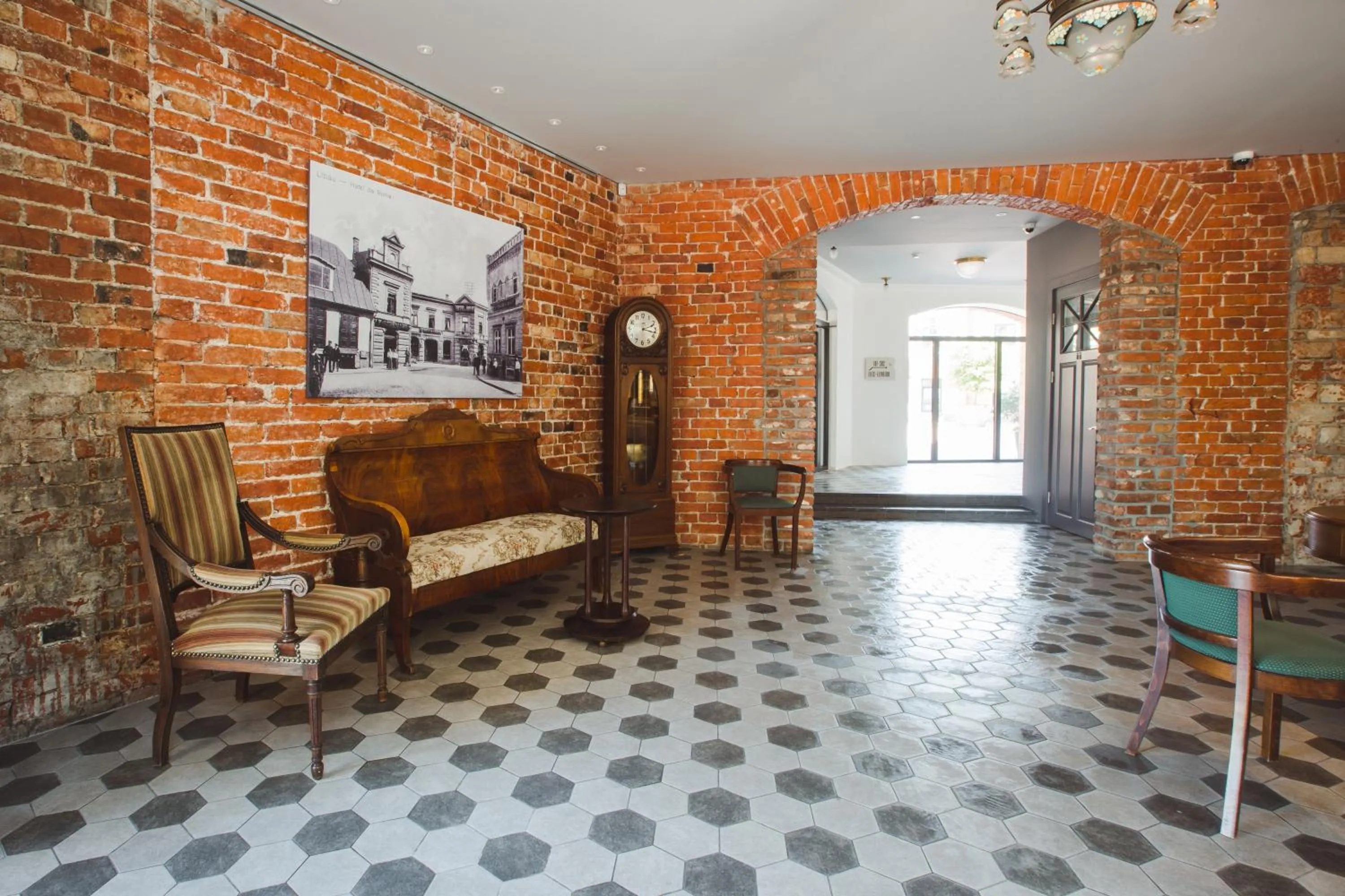 Lobby or reception in Art Hotel Roma