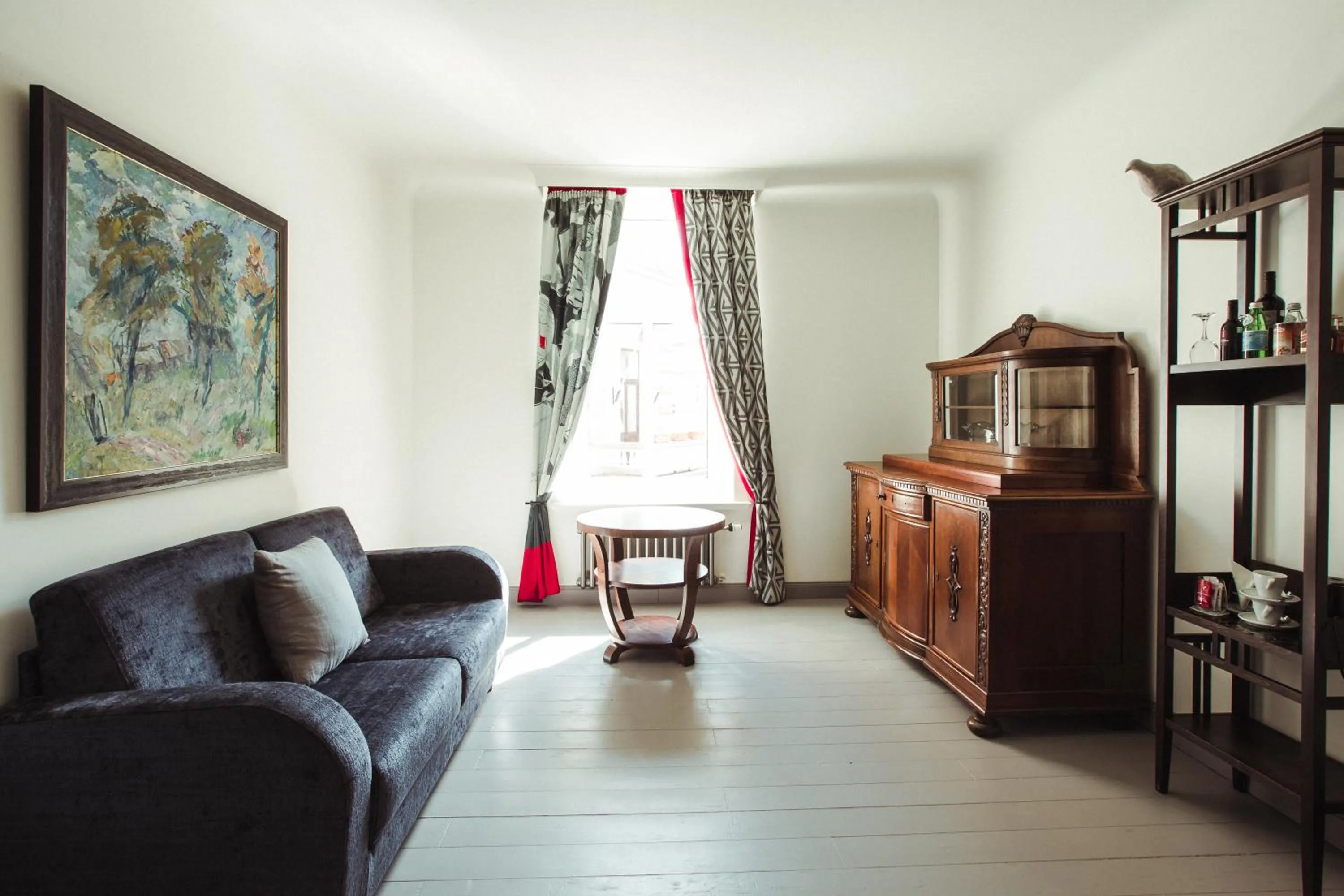 Seating area in Art Hotel Roma