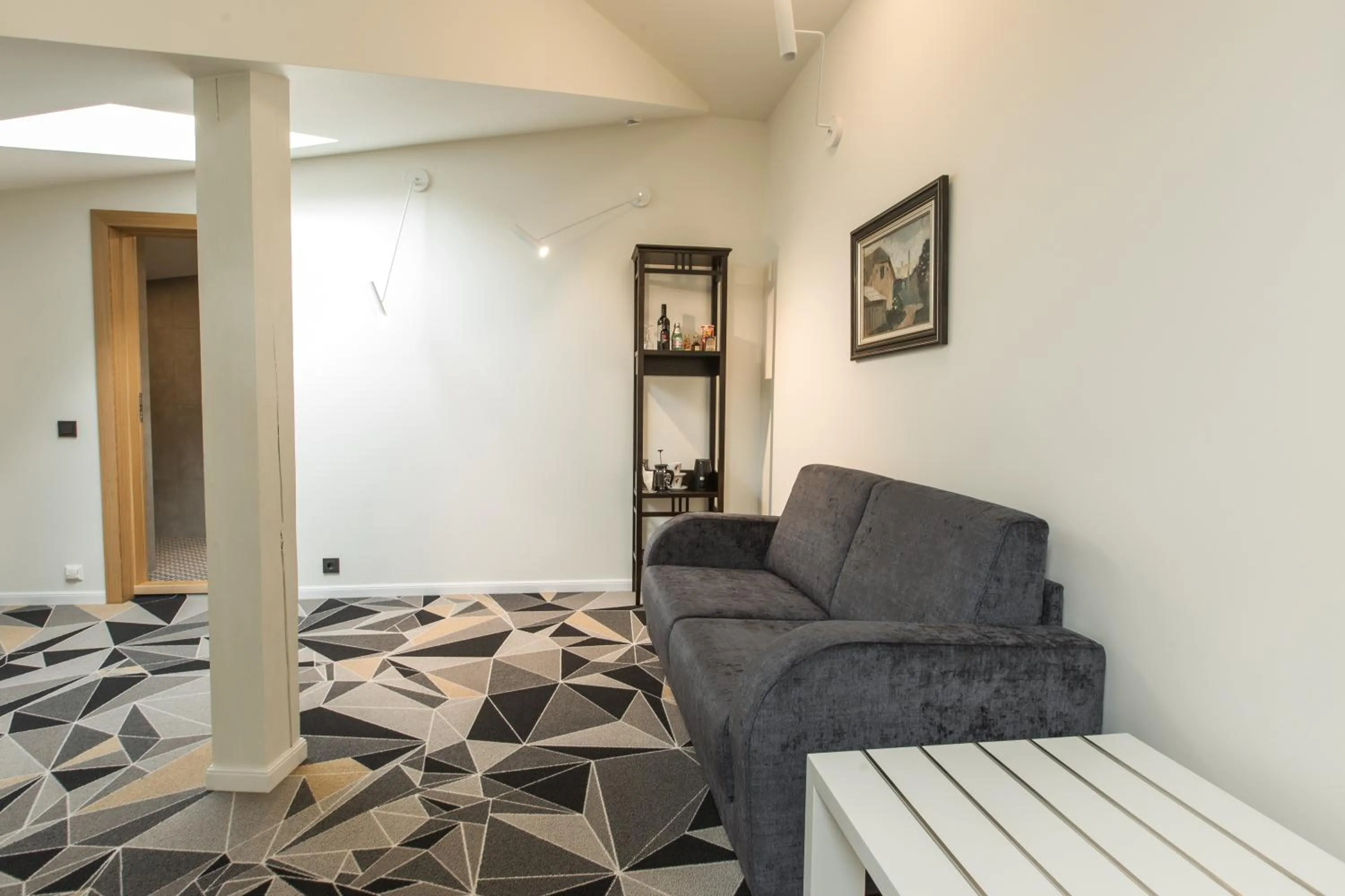 Seating area in Art Hotel Roma