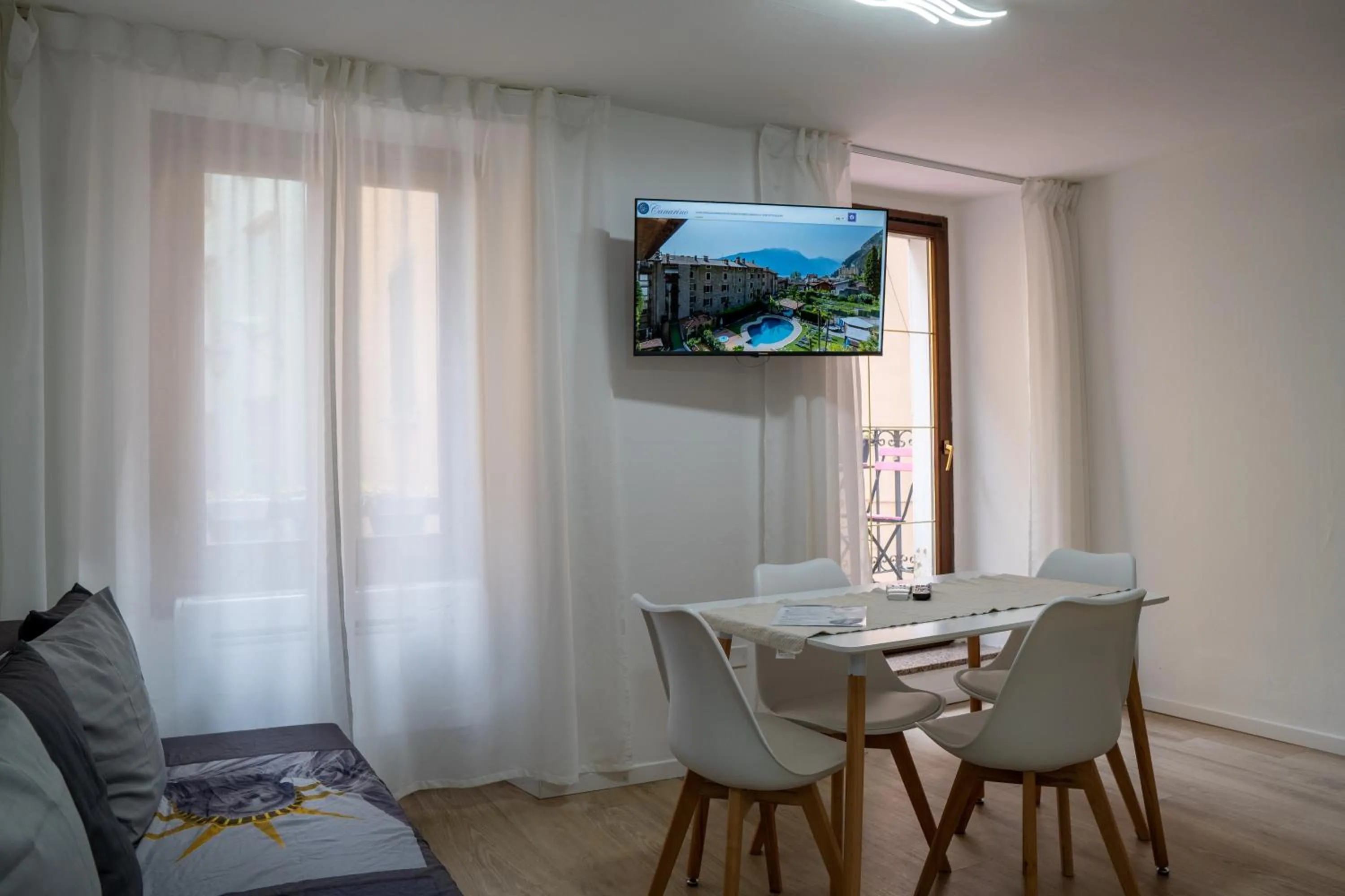 Living room in Casa Canarino