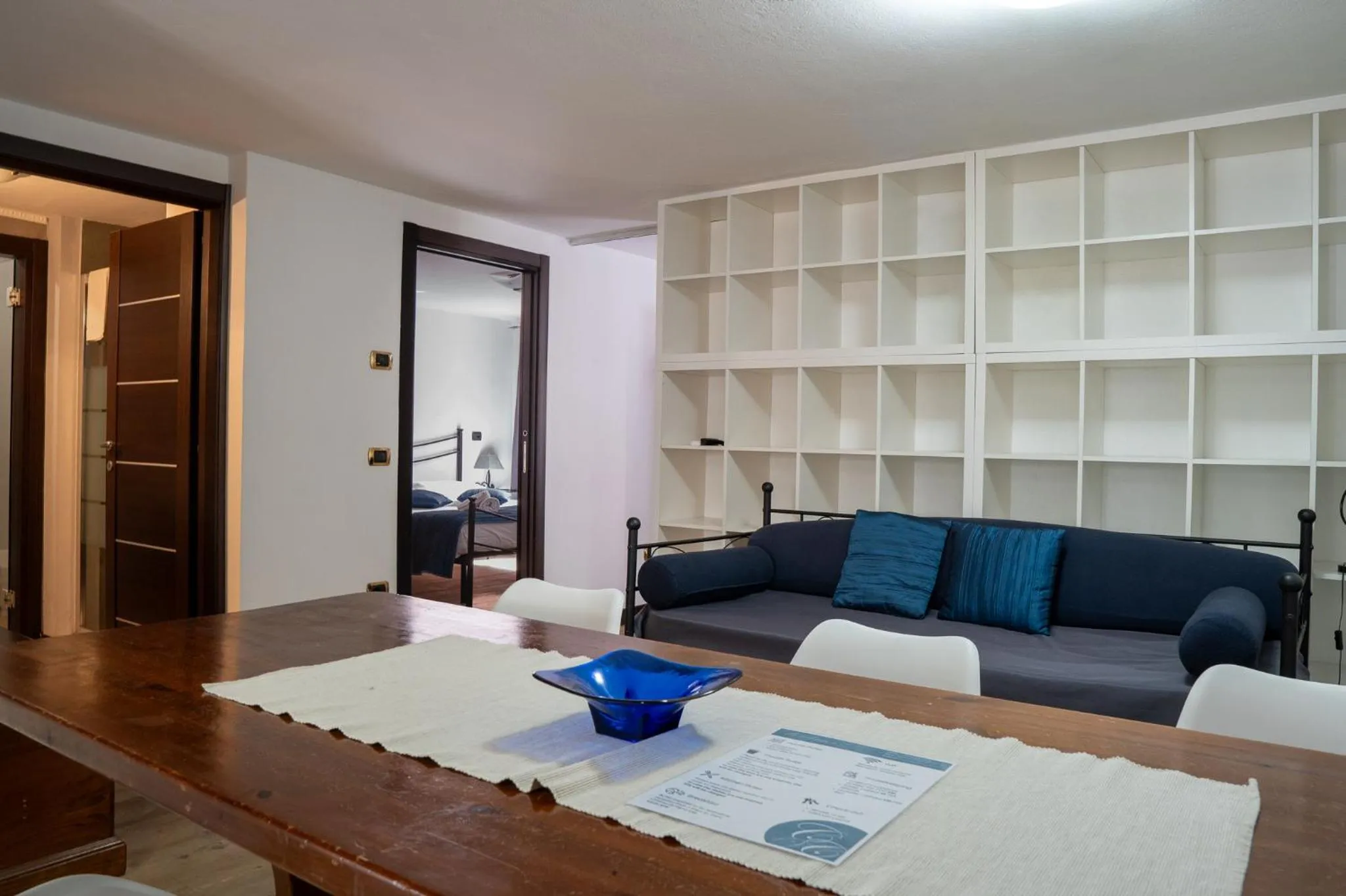 Seating area in Casa Canarino