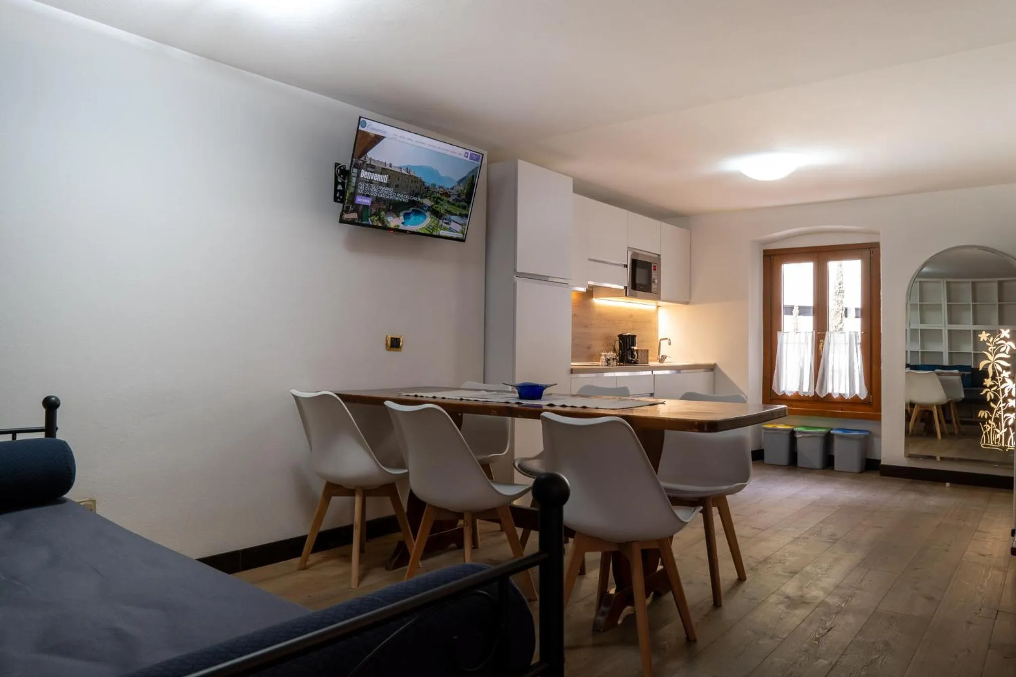 Living room in Casa Canarino