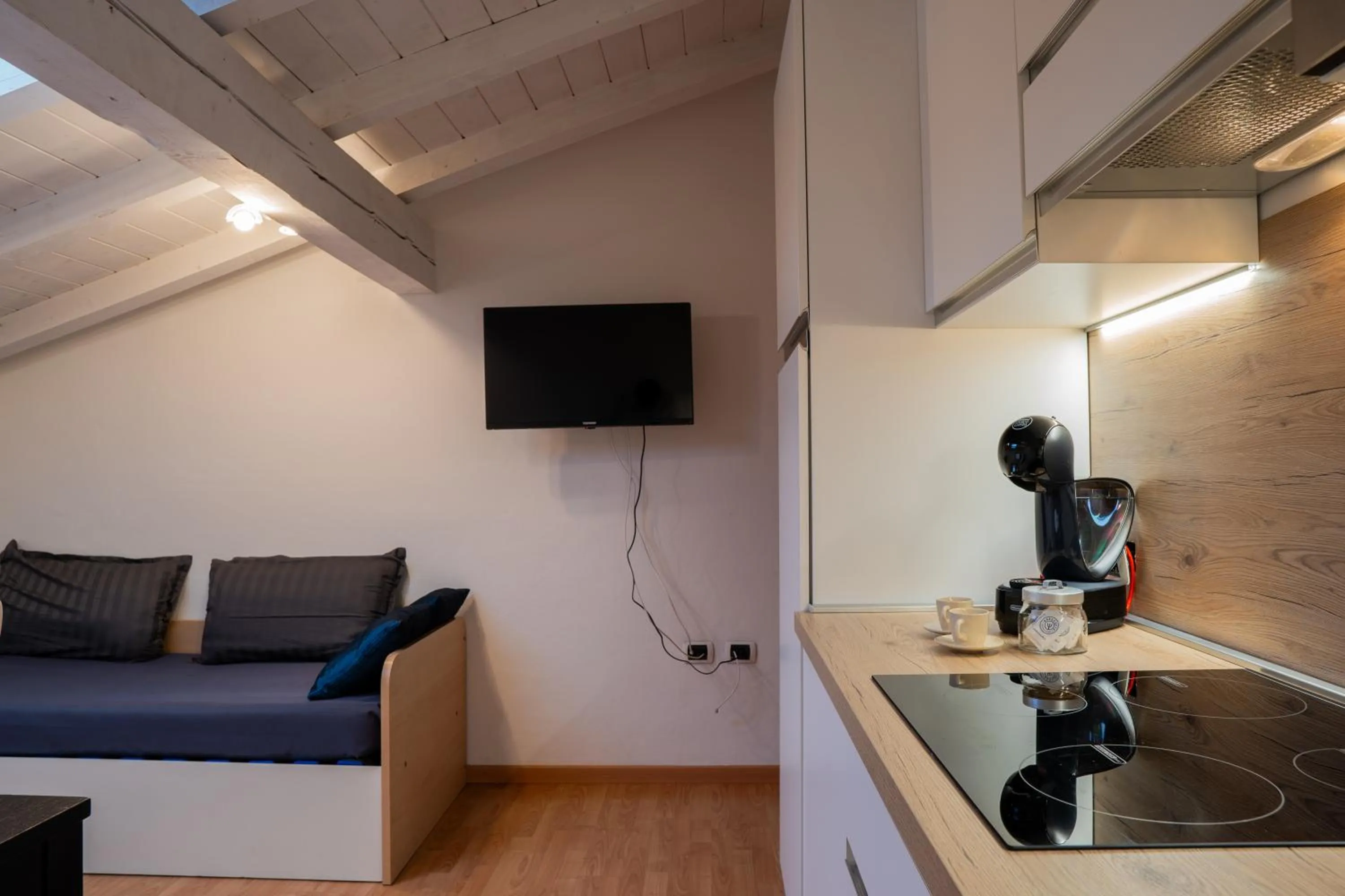 Living room in Casa Canarino