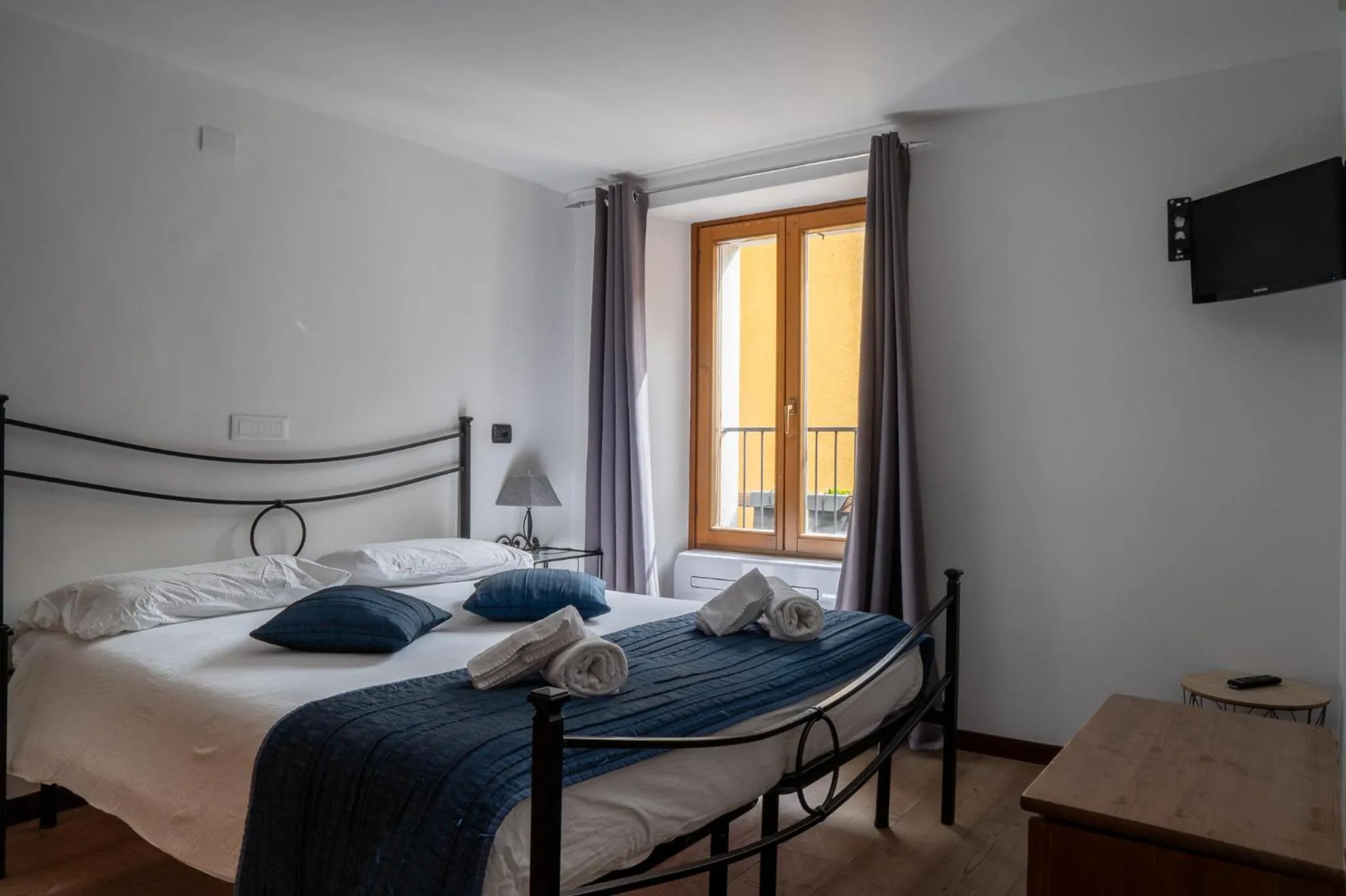 Bedroom, Bed in Casa Canarino