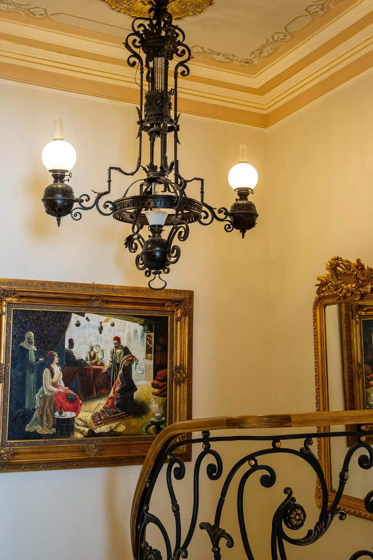 Decorative detail in Ortaköy Hotel