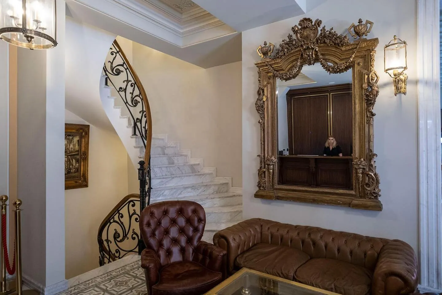 Seating area in Ortaköy Hotel