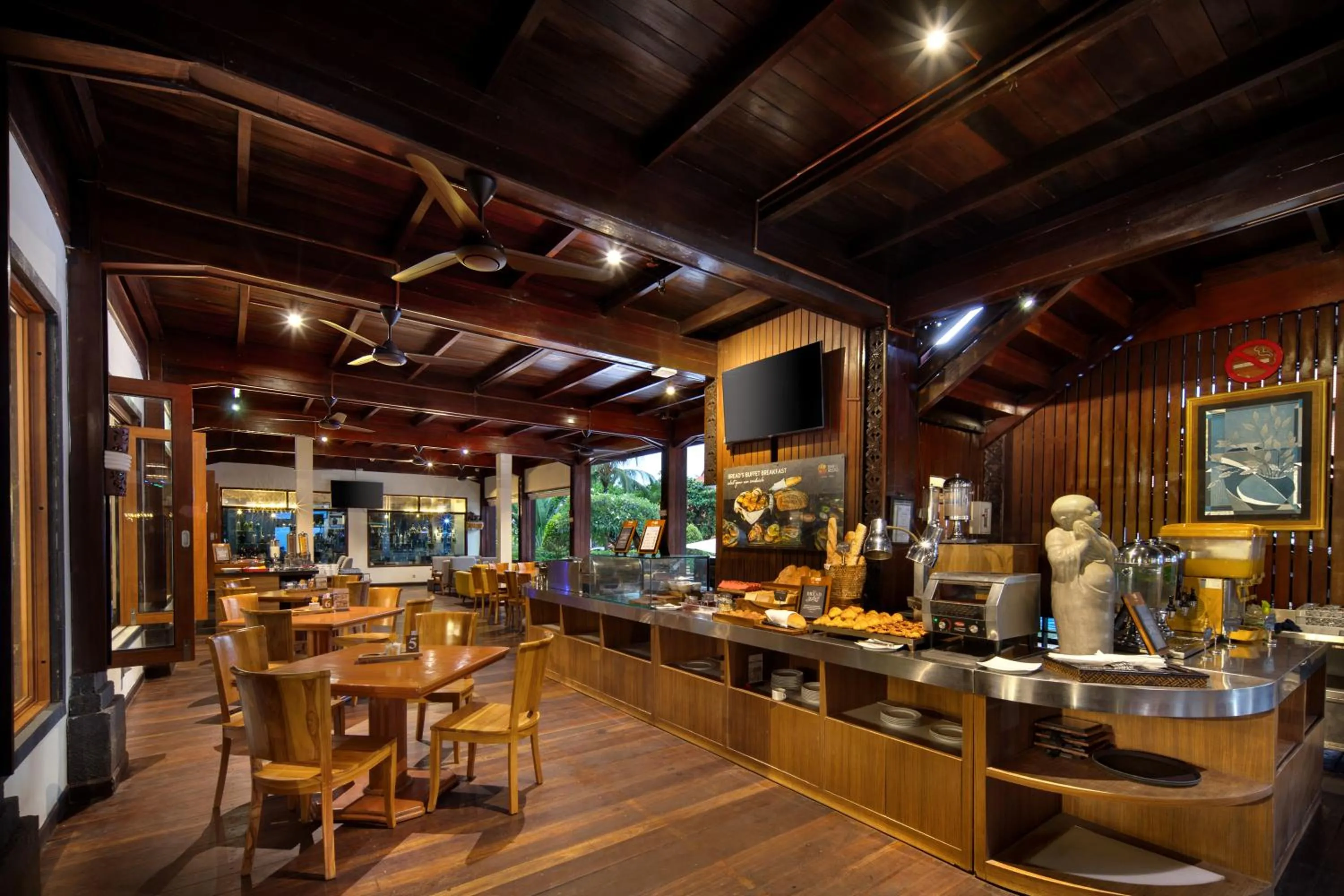 Breakfast in Grand Istana Rama Hotel