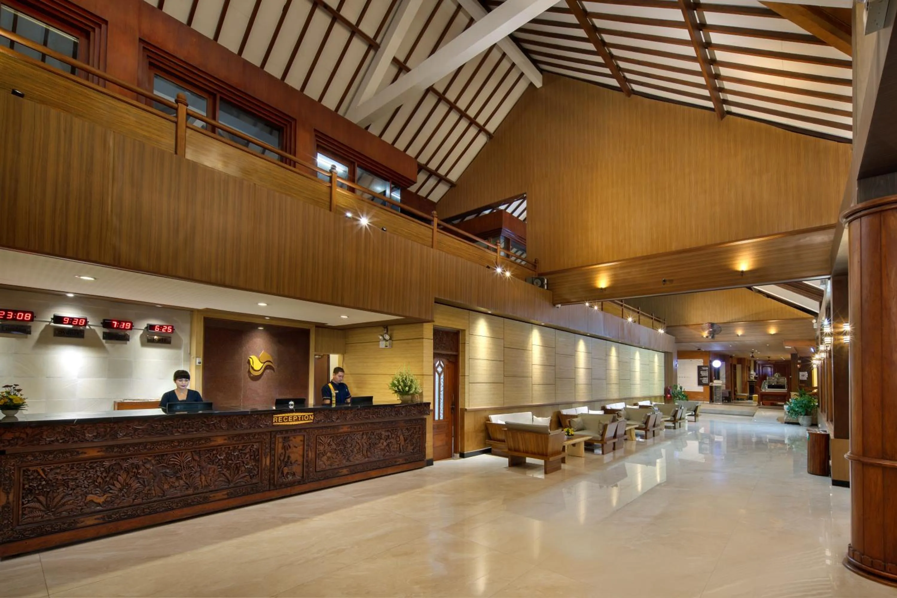 Lobby or reception in Grand Istana Rama Hotel