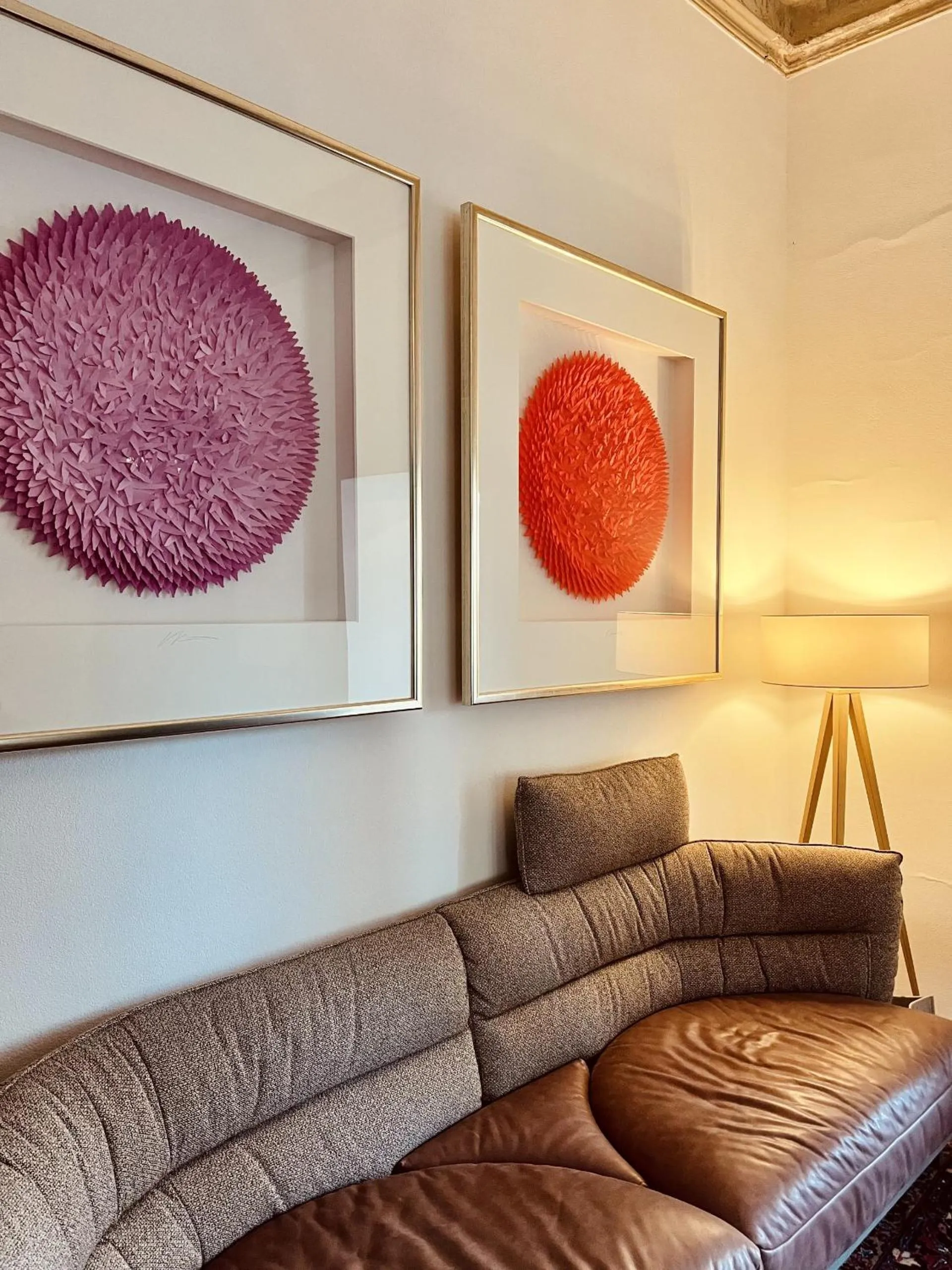 Communal lounge/ TV room in Hotel Villa Vie Cochem