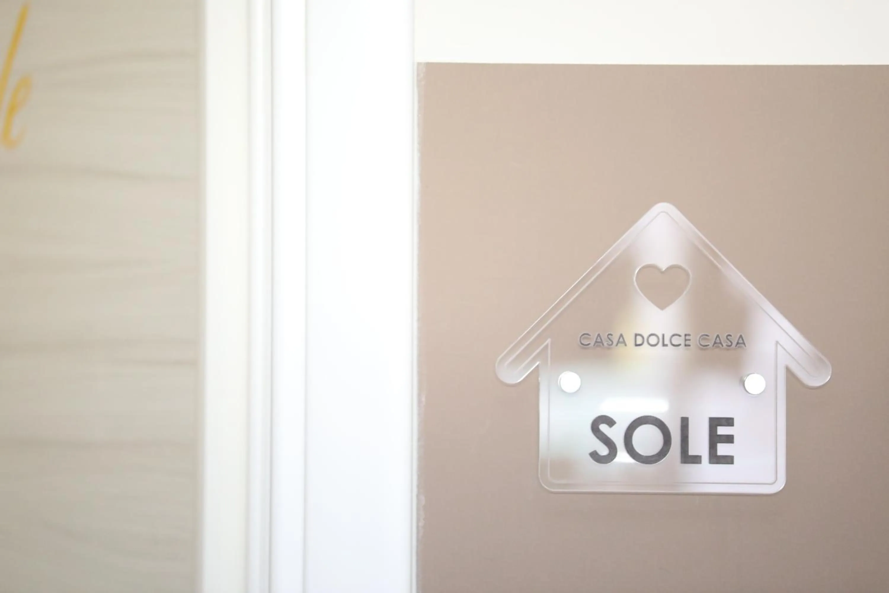 Logo/Certificate/Sign in B&B Casa Dolce Casa