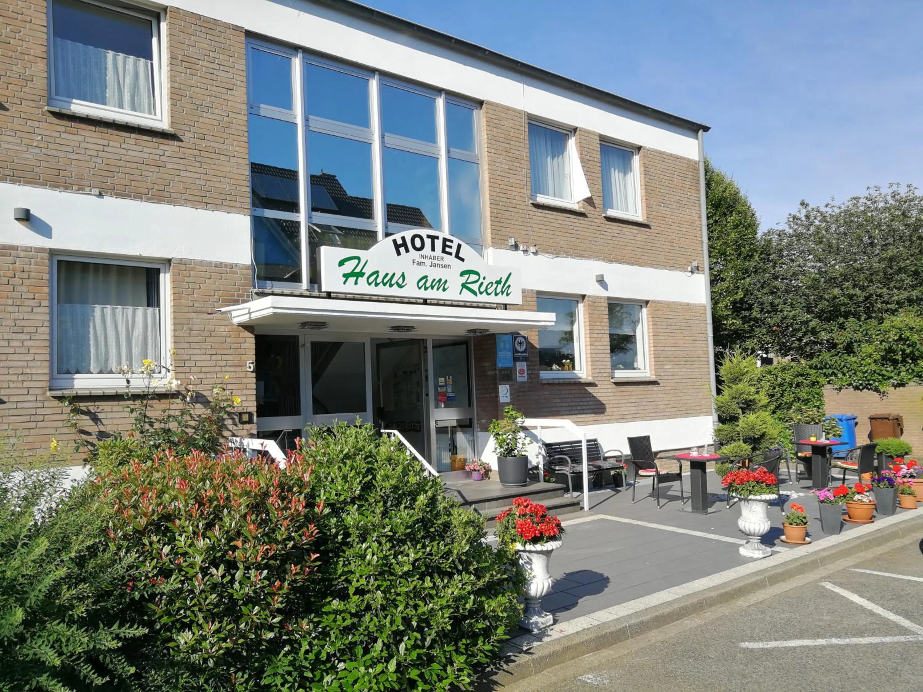 Property building in Hotel Haus am Rieth