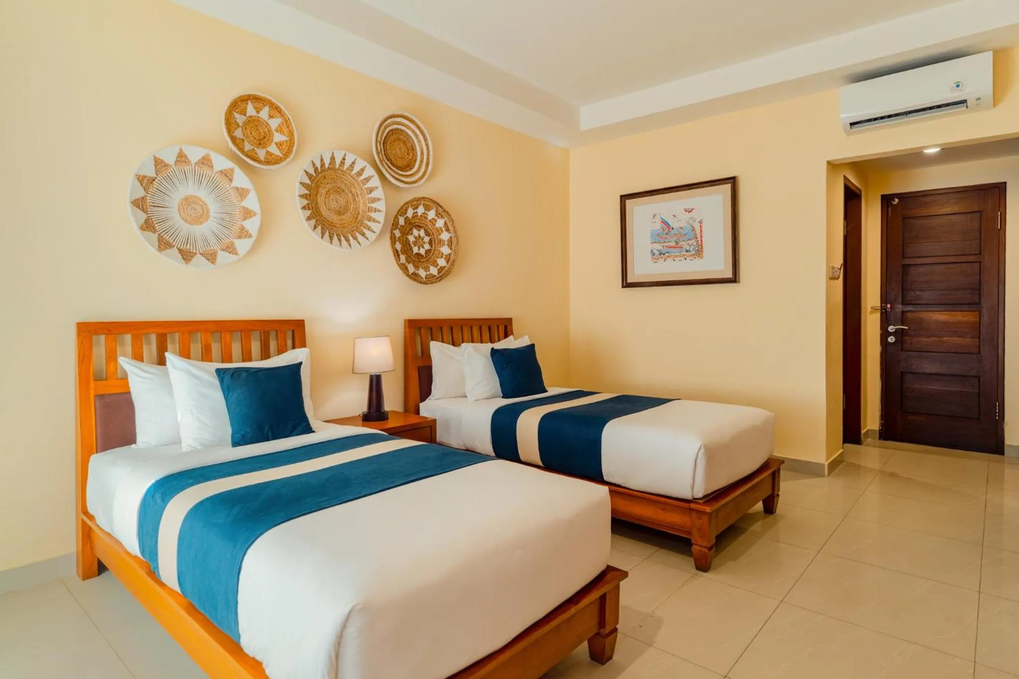 Bed in Sri Phala Resort & Villa
