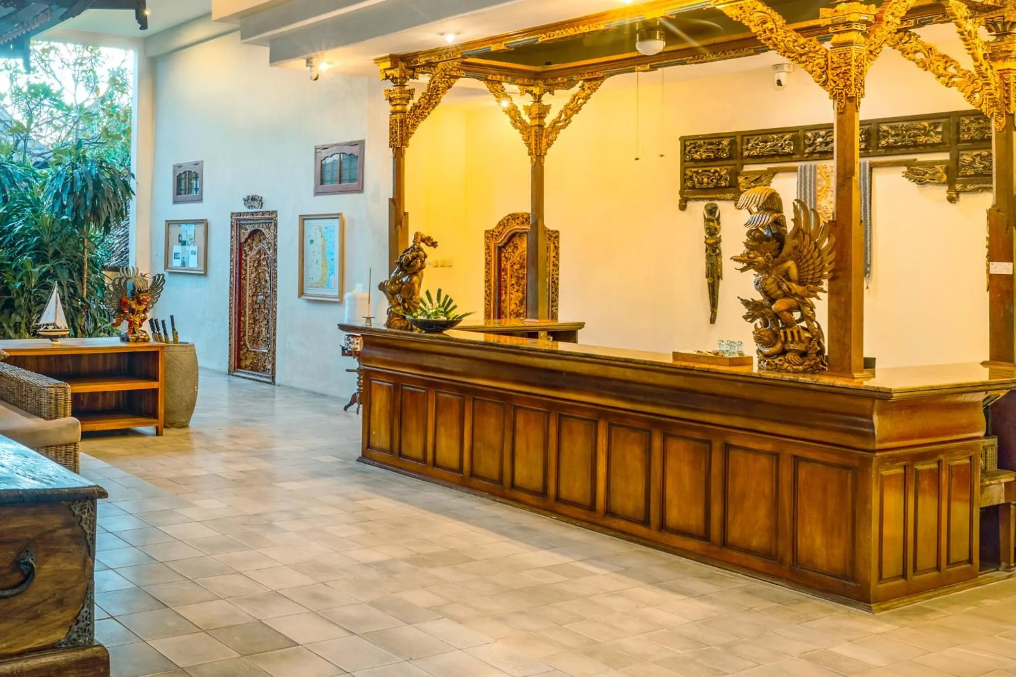 Lobby or reception in Sri Phala Resort & Villa