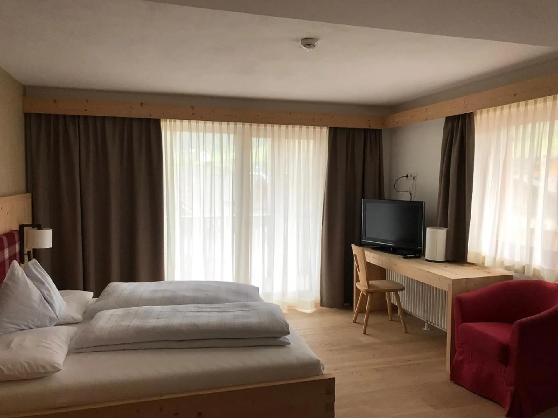 Bed in Hotel Schoenblick