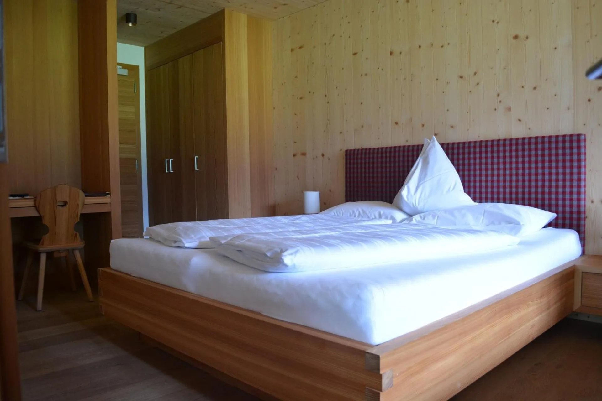 Bed in Hotel Schoenblick