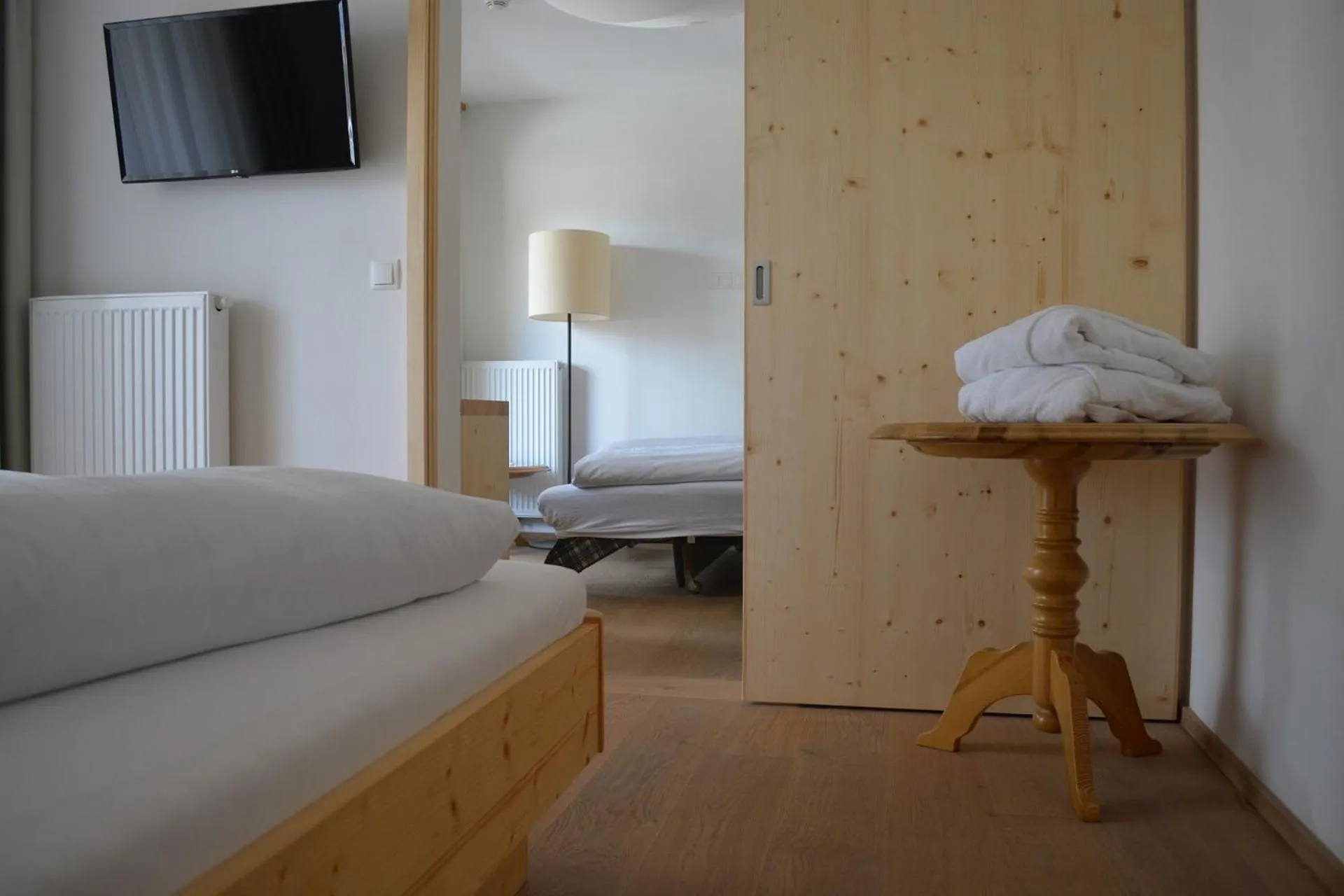 Bed in Hotel Schoenblick