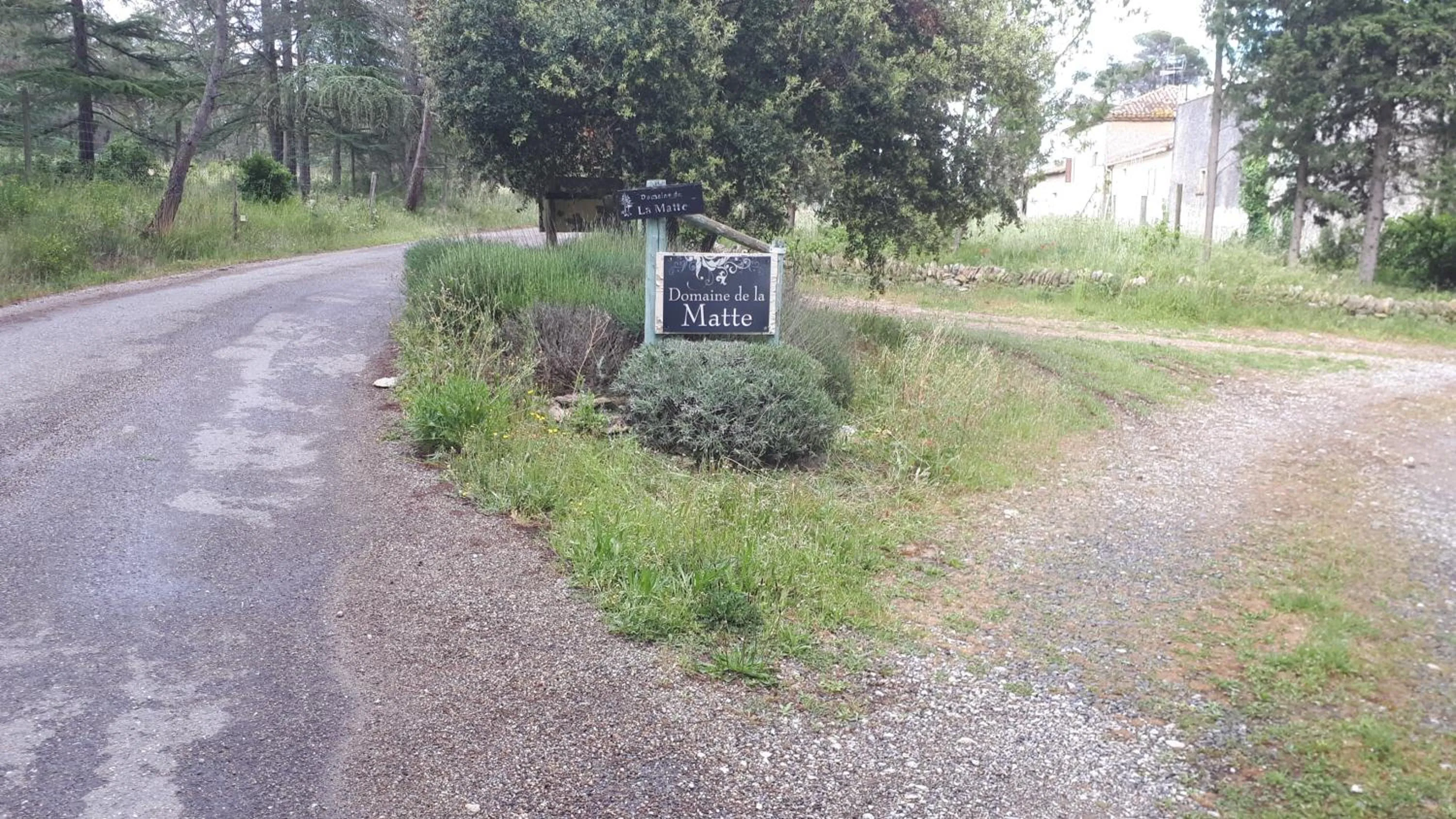Facade/entrance in Domaine de la Matte