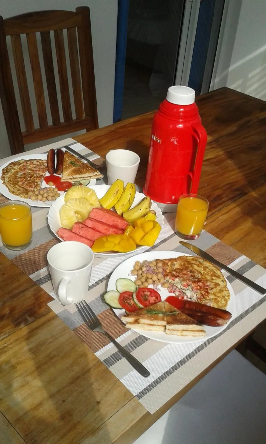 Breakfast in Aqua Resort