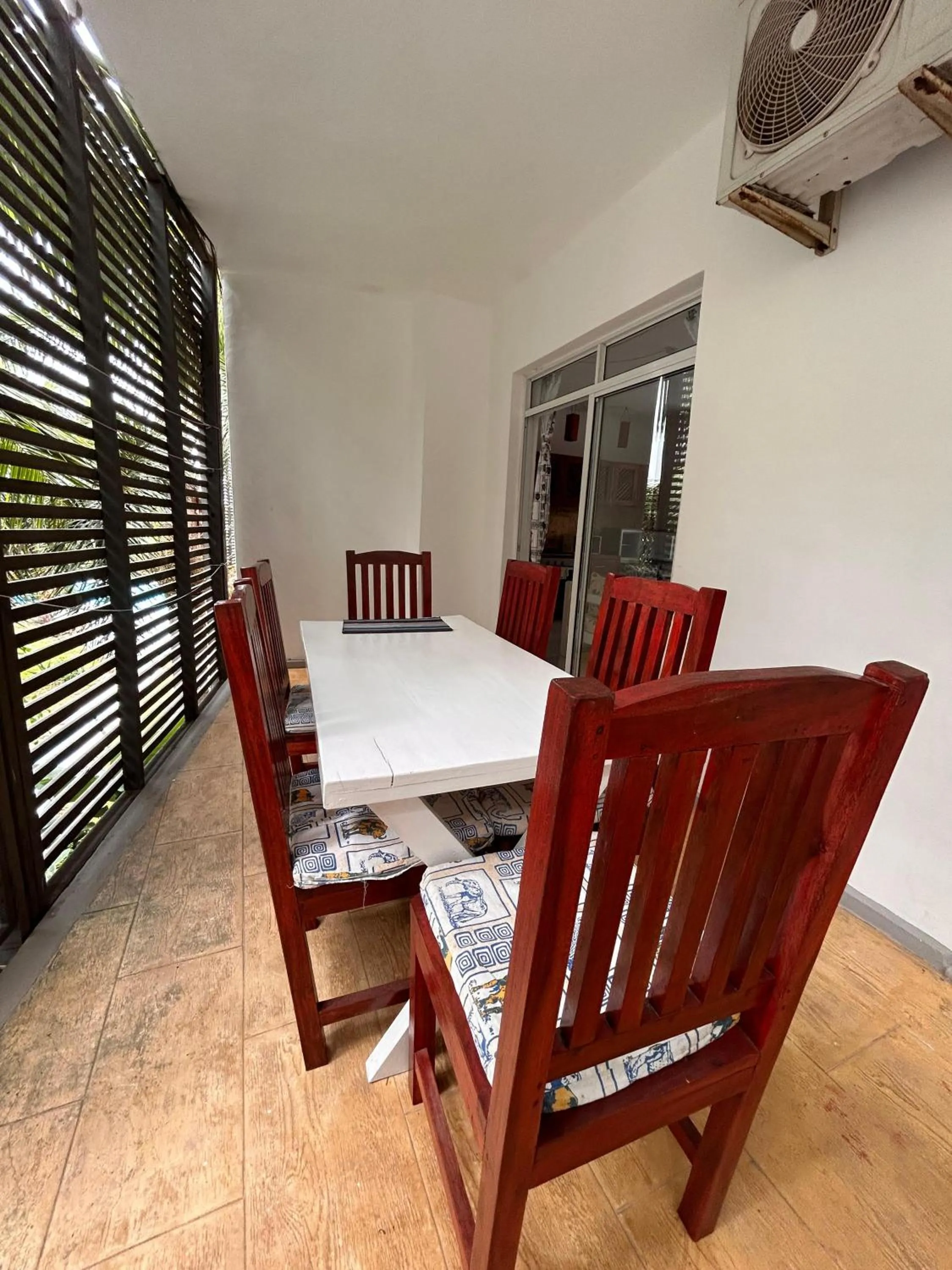 Dining area in Aqua Resort