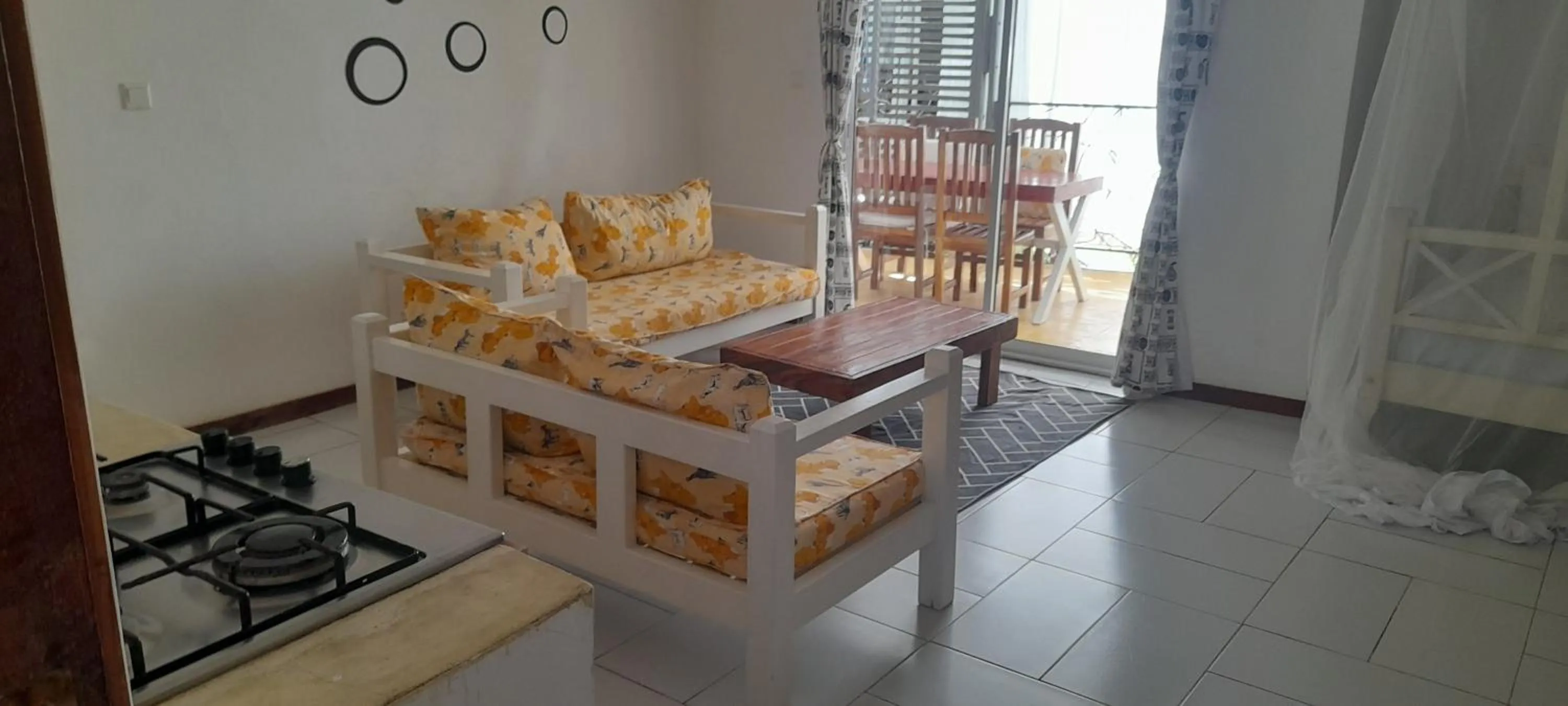 Living room in Aqua Resort