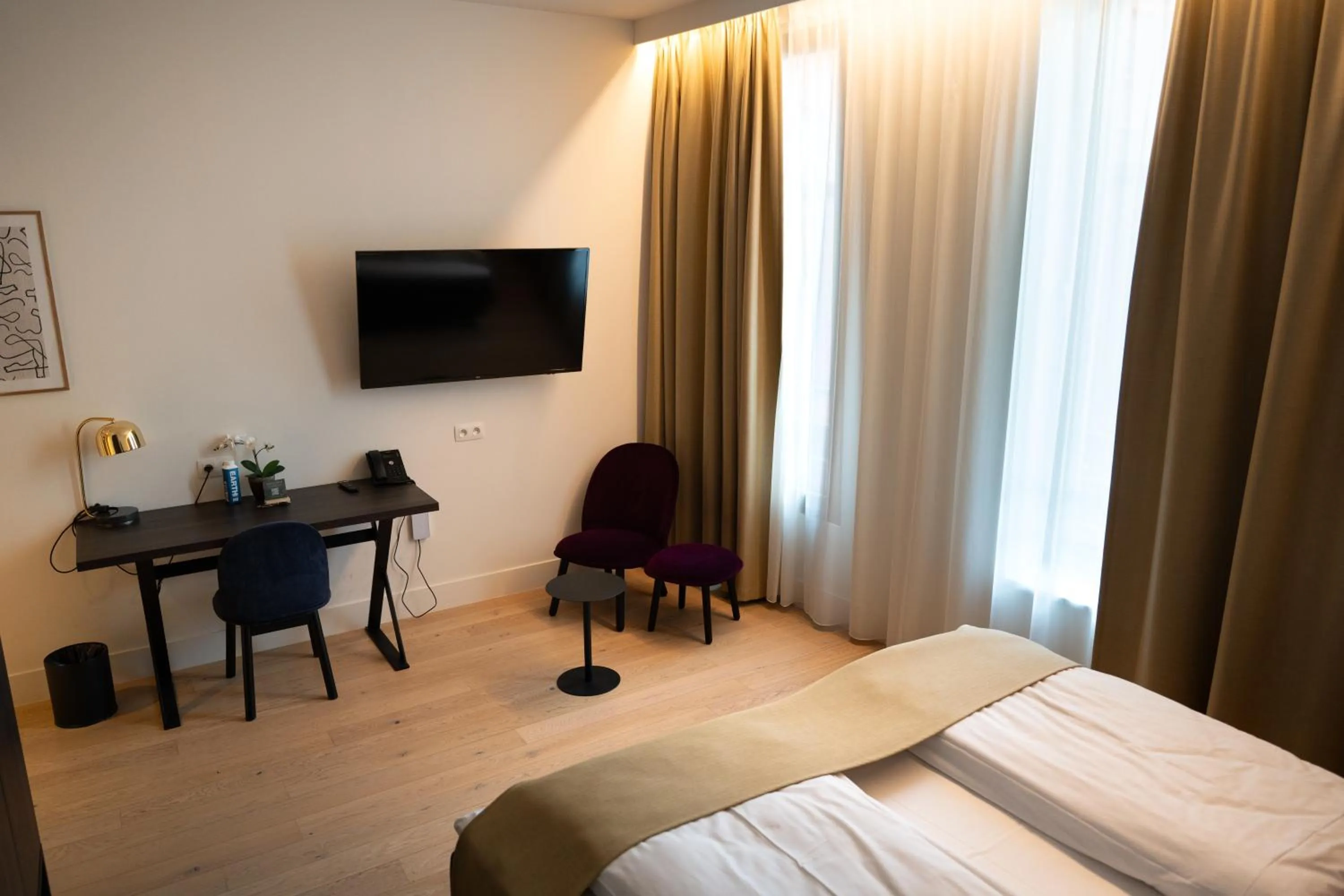 Living room, Bed in Corsendonk Turnova