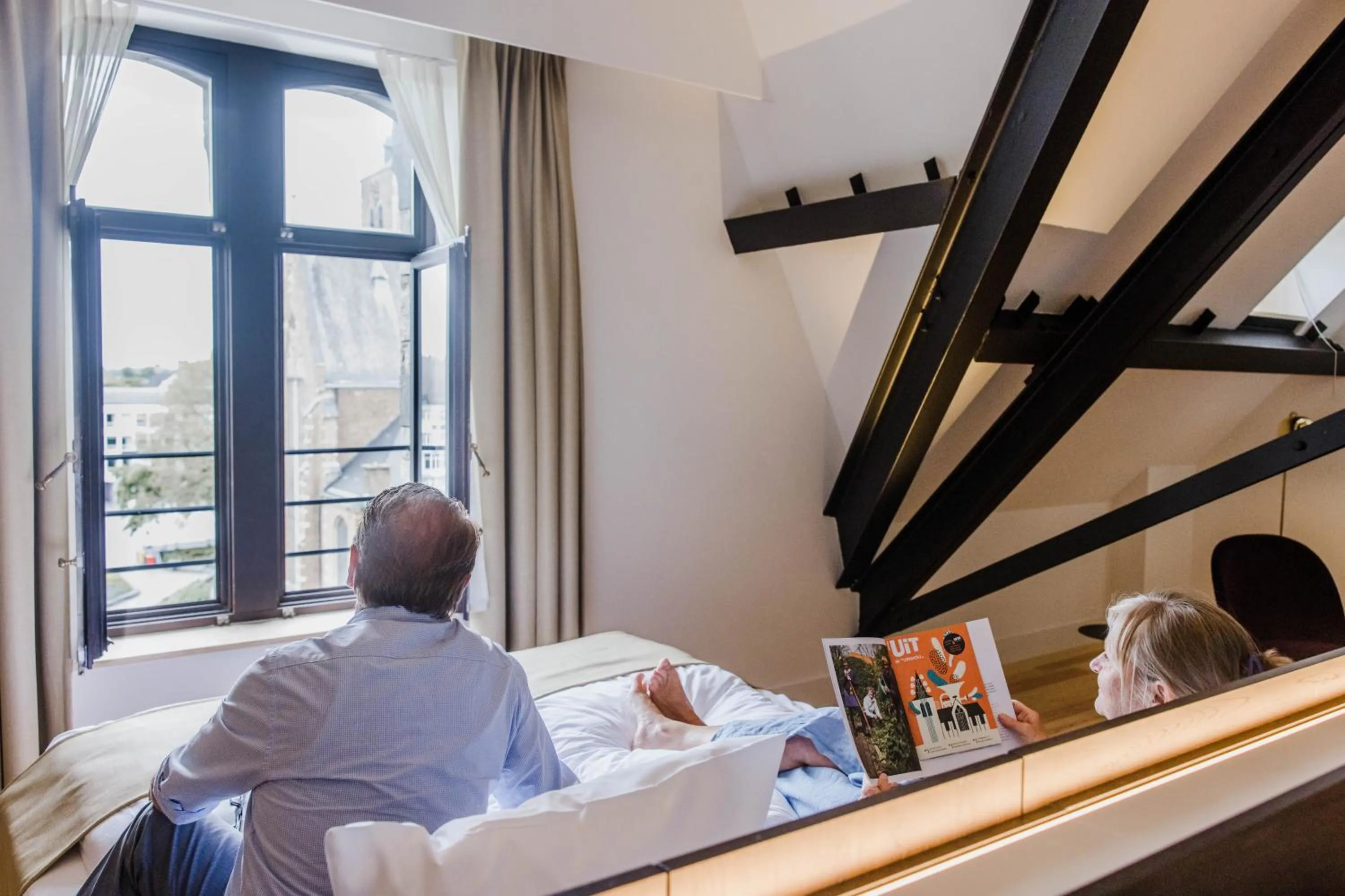 City view, Bed in Corsendonk Turnova