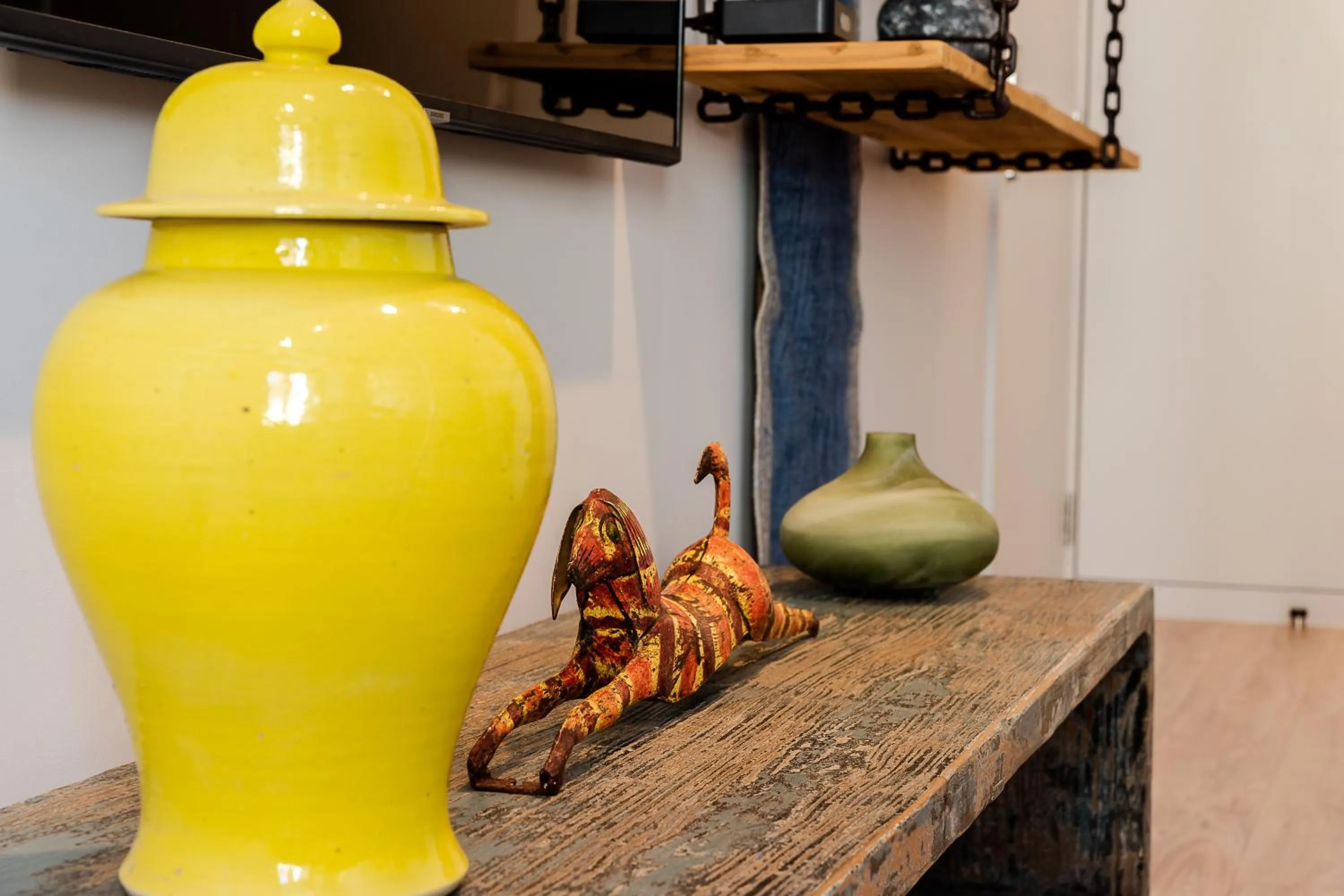 Decorative detail in Sitio dos Cavaleiros Daily Serviced Apartments