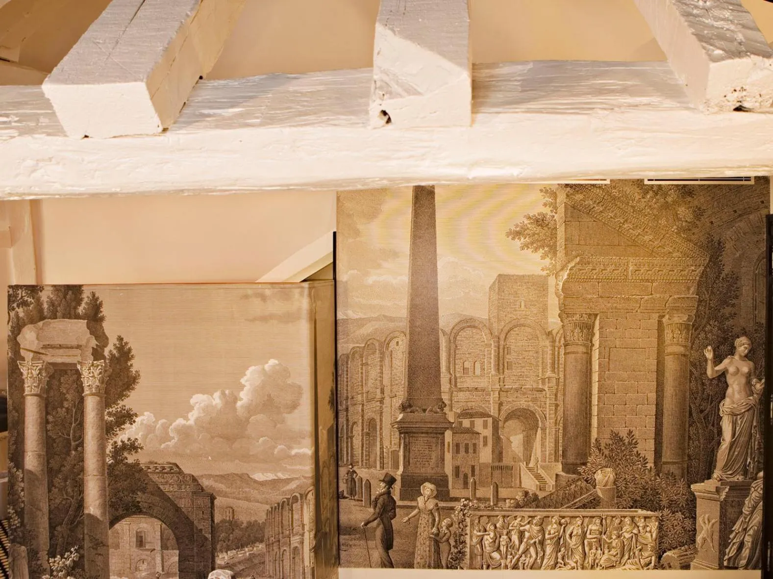 Decorative detail in Hôtel du Petit Moulin, Haute Couture hotel by Lacroix