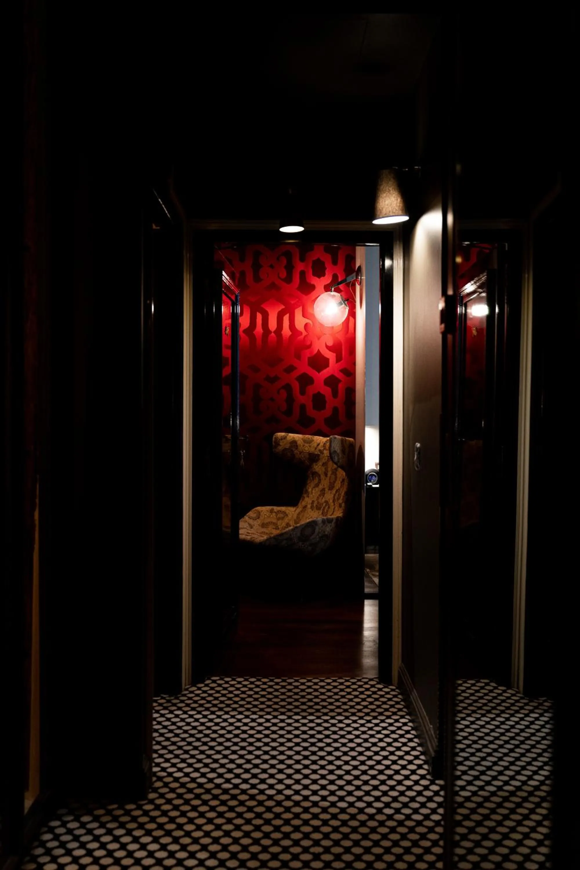 Decorative detail in Hôtel du Petit Moulin, Haute Couture hotel by Lacroix