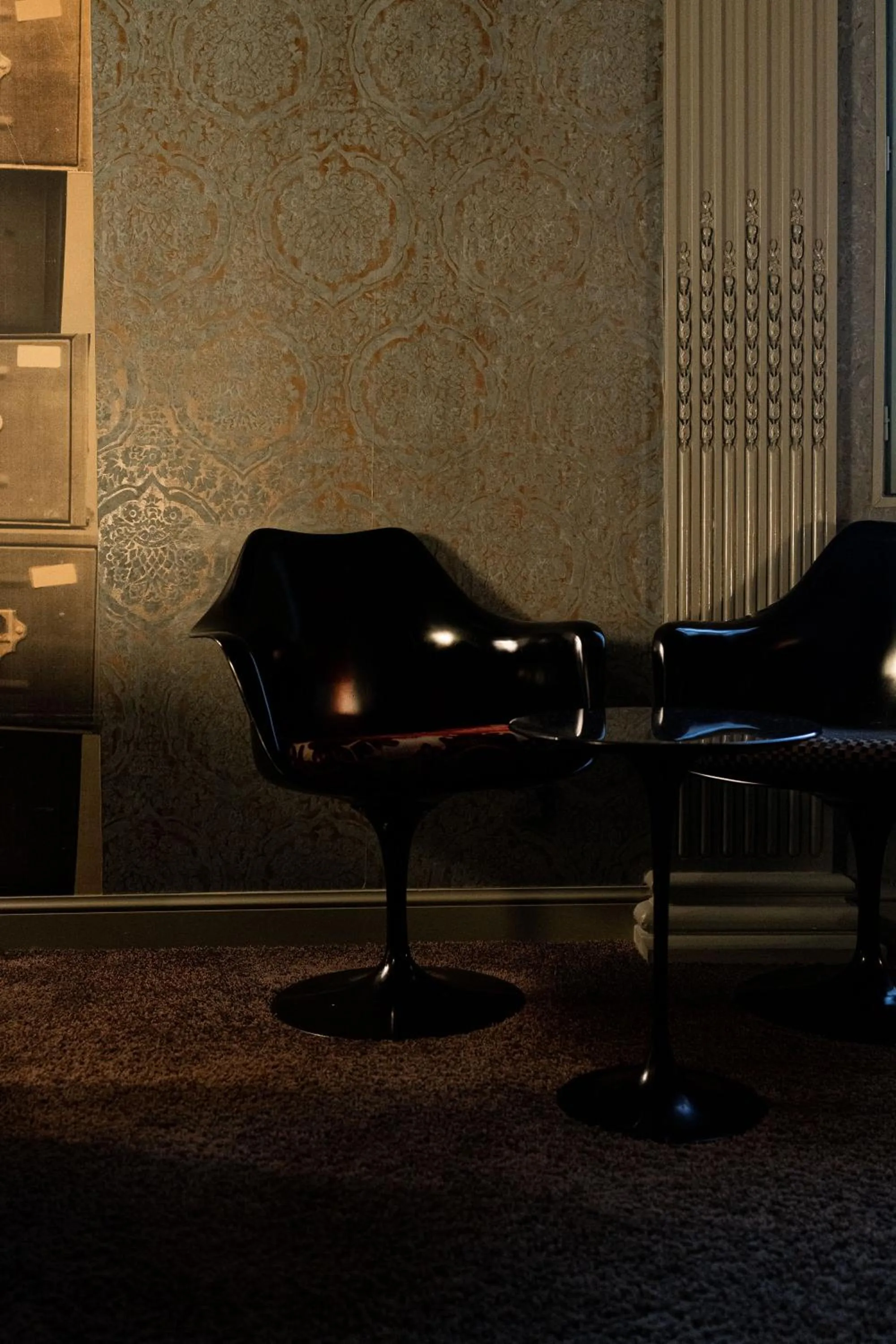 Decorative detail in Hôtel du Petit Moulin, Haute Couture hotel by Lacroix