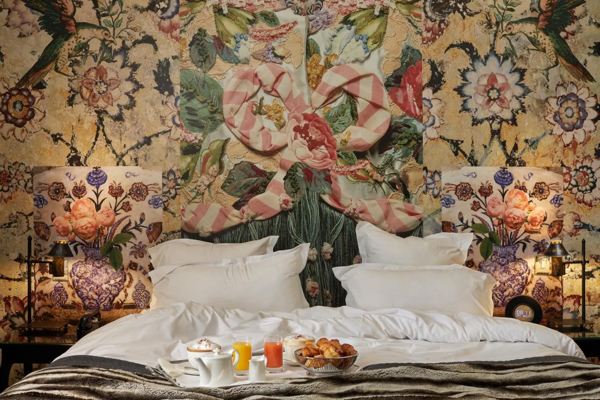 Breakfast, Bed in Hôtel du Petit Moulin, Haute Couture hotel by Lacroix