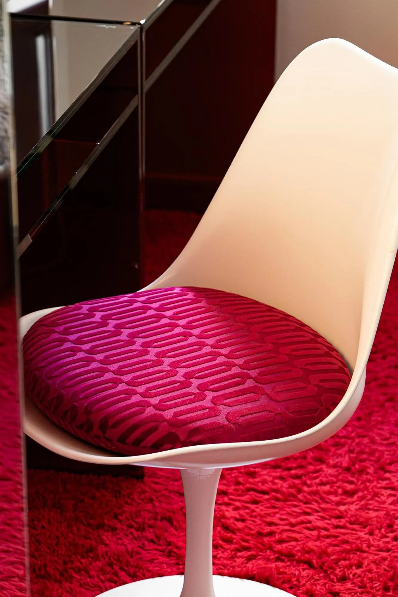 Decorative detail in Hôtel du Petit Moulin, Haute Couture hotel by Lacroix