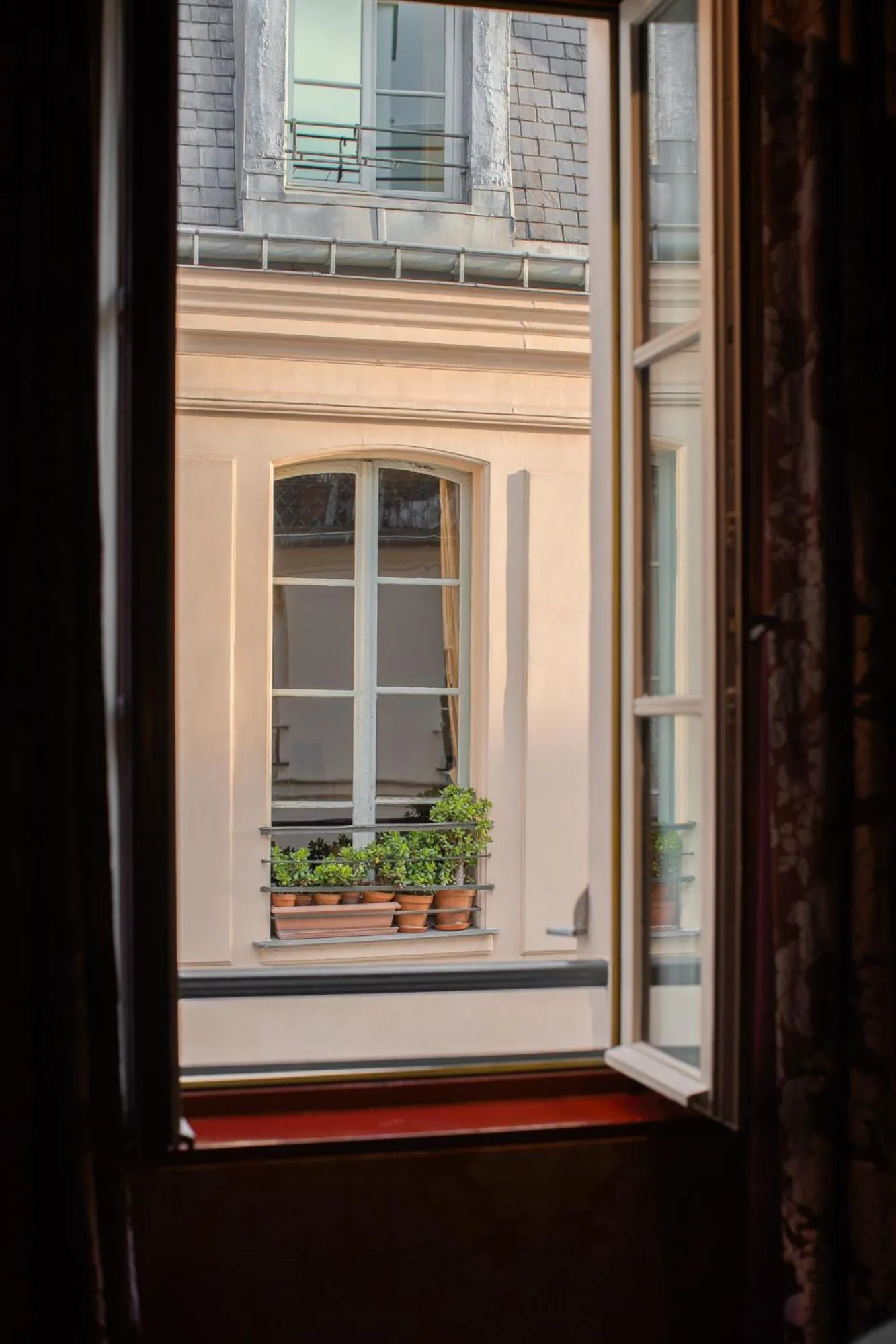 View (from property/room) in Hôtel du Petit Moulin, Haute Couture hotel by Lacroix