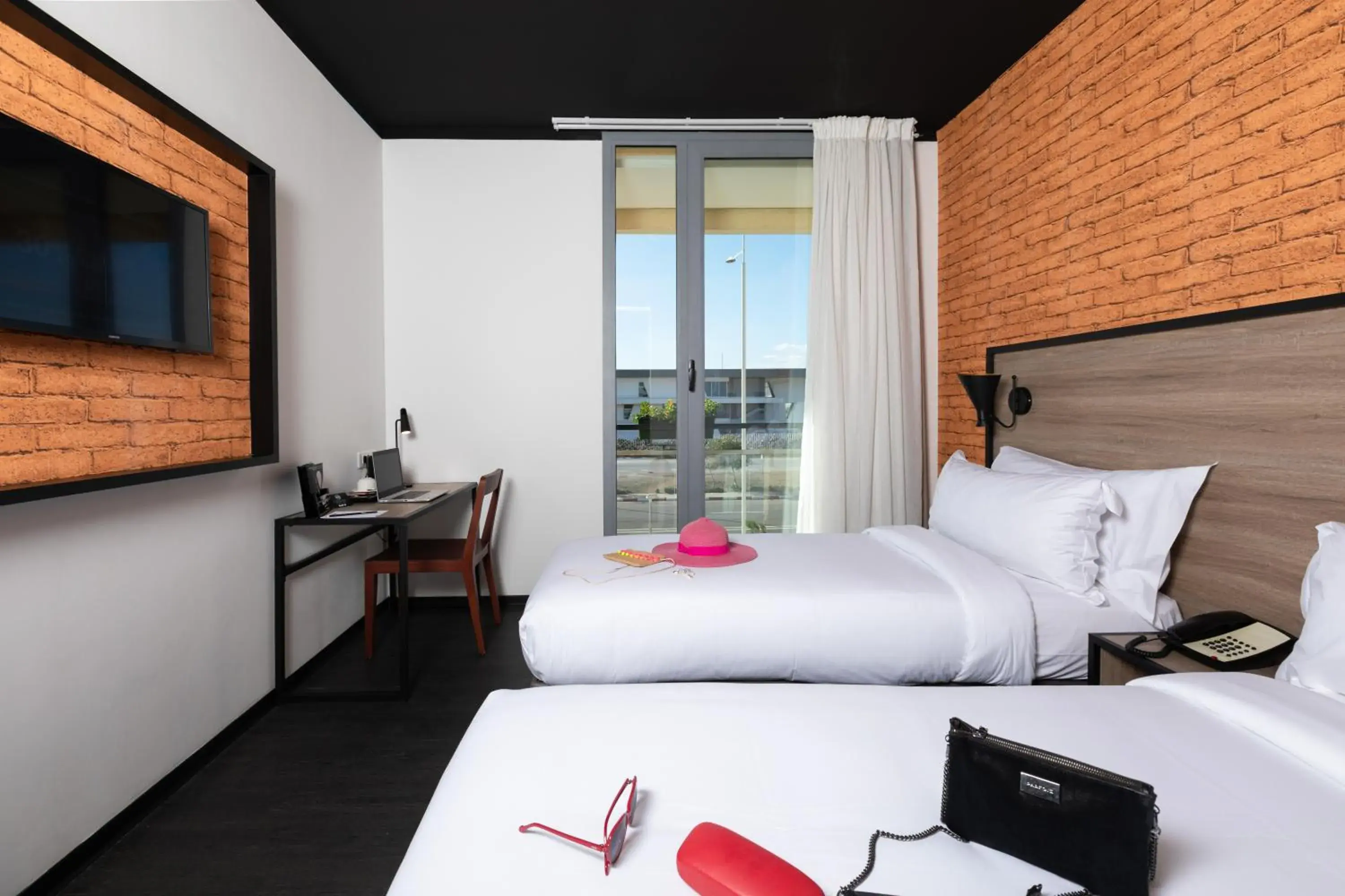 Twin Room with Balcony in ONOMO Airport Casablanca Twin Room with Balcony in ONOMO Airport Casablanca